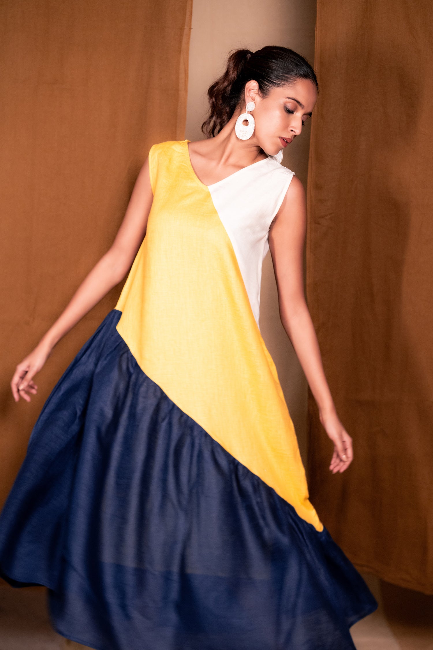 Juliette Dress Honey Mustard