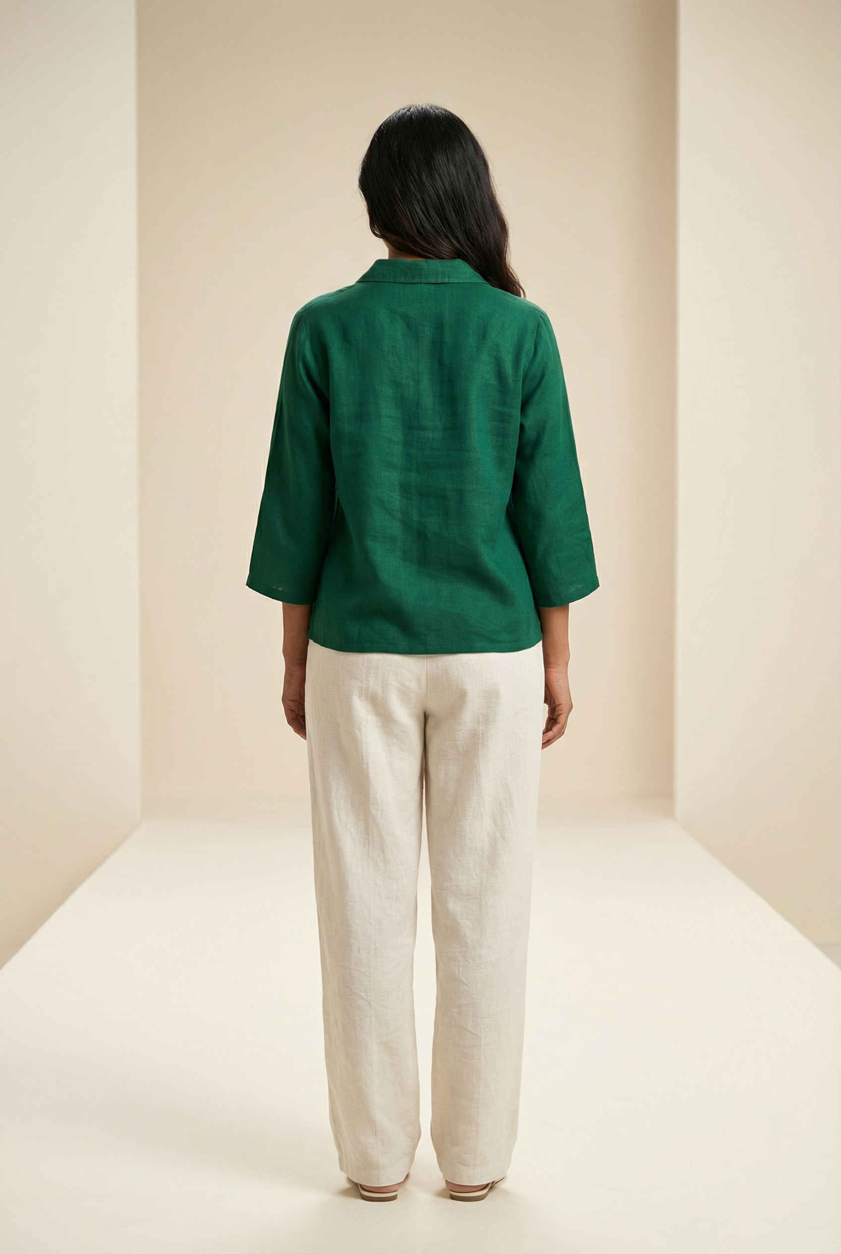 Laelia Shirt Green Tea