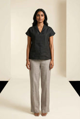 Maelis Top Jet Black