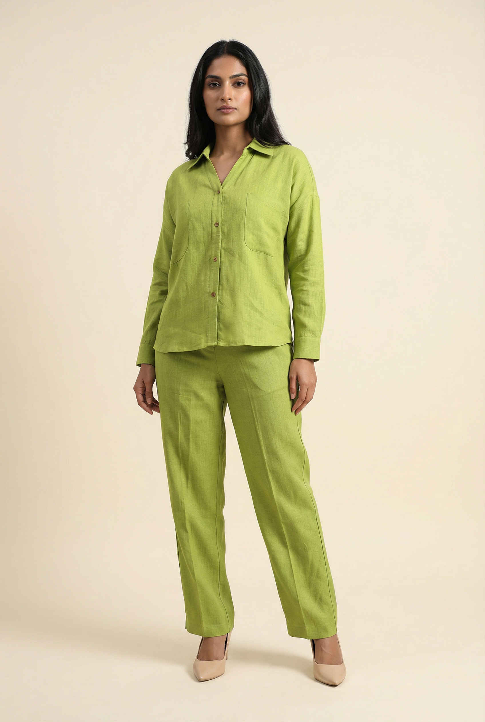 Zoey Shirt Shamrock Green