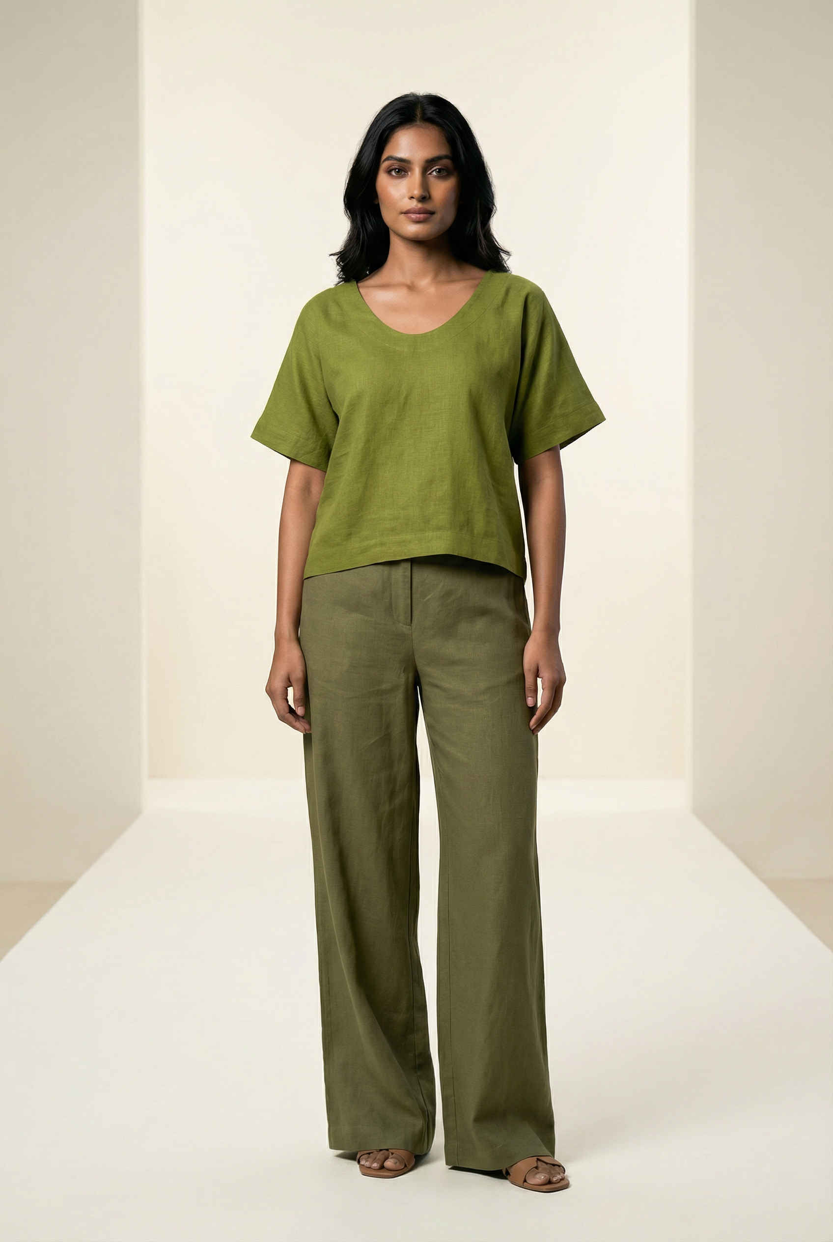 Magnolia Top Shamrock Green