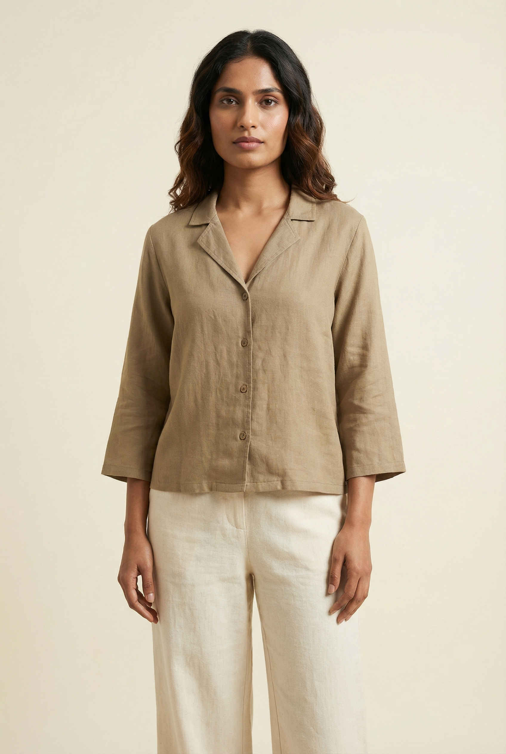 Laelia Shirt Raw Linen