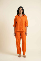 Zoey Shirt Juicy Tangerine