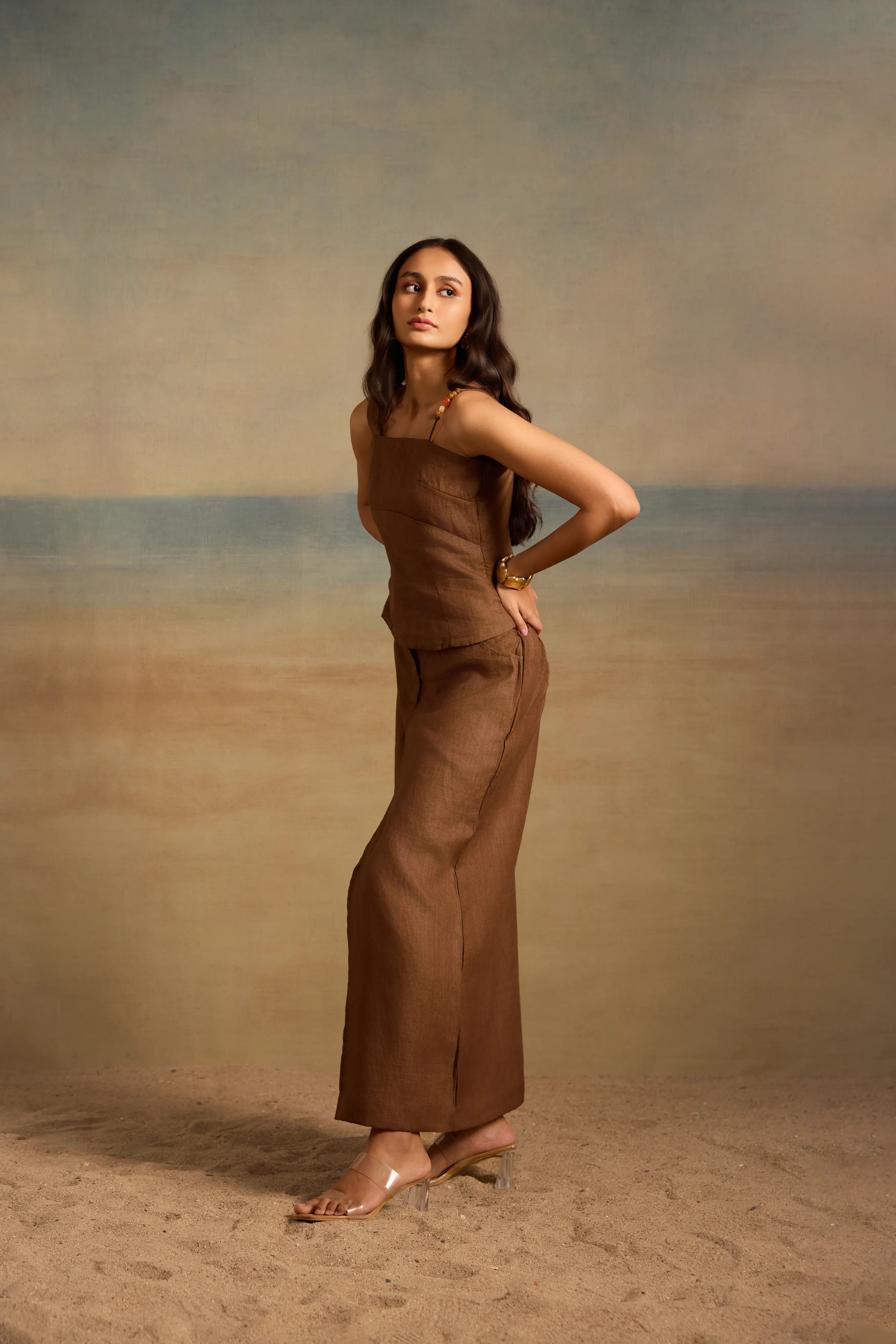 Cira Set Chikoo Brown