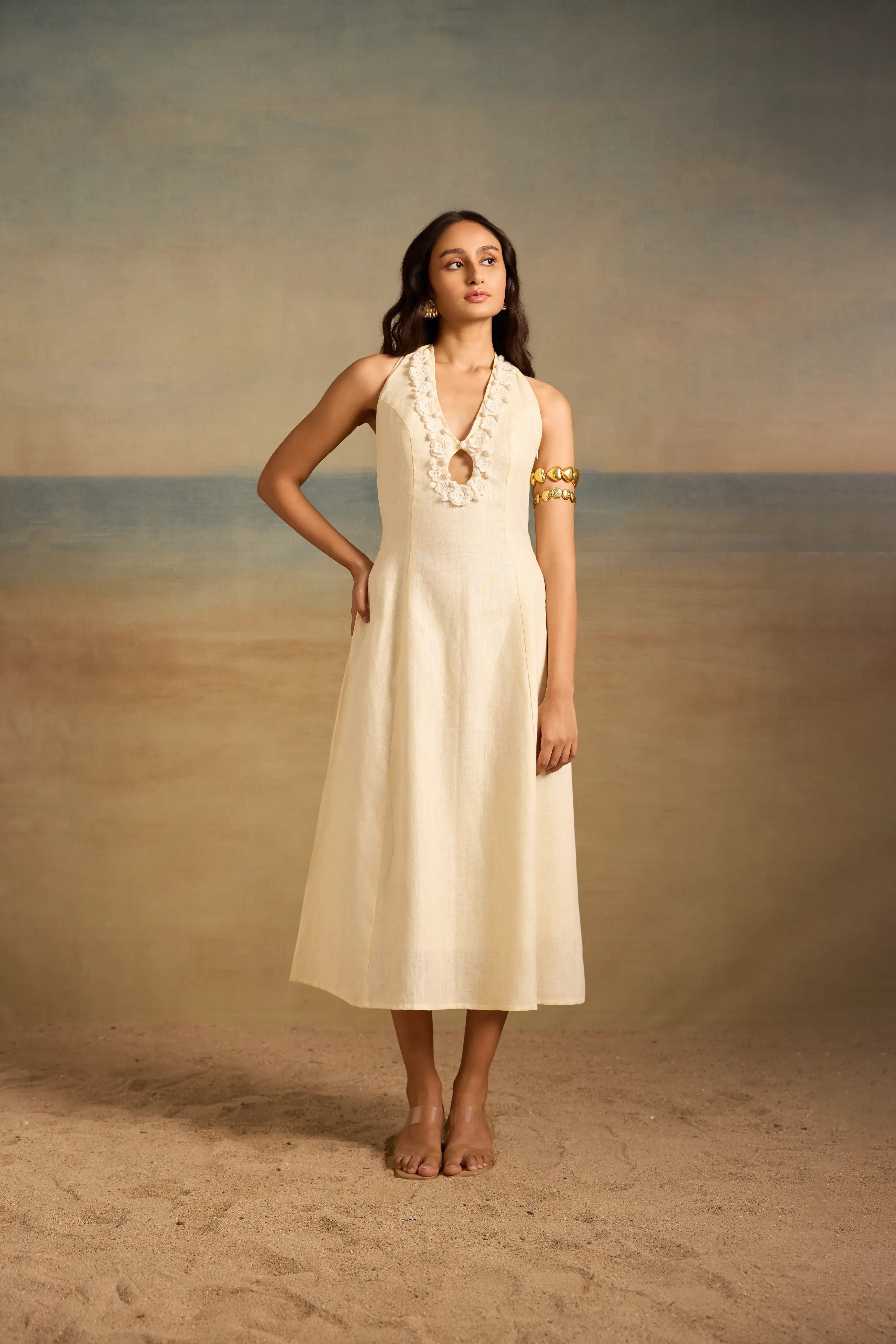 Samiha Dress Butter Yellow