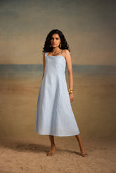 Nessa Dress Sky Blue