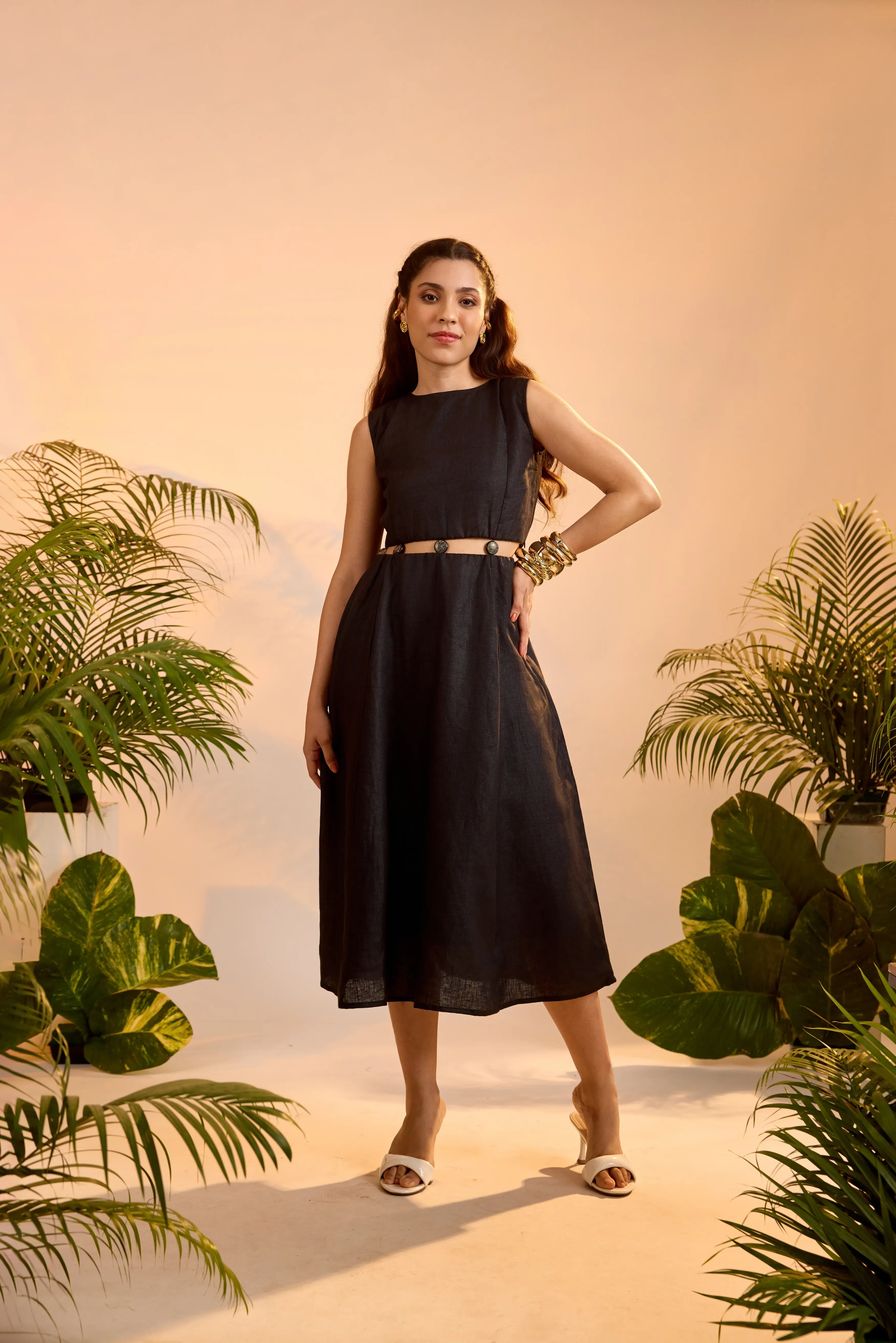 Lyla Dress Jet Black