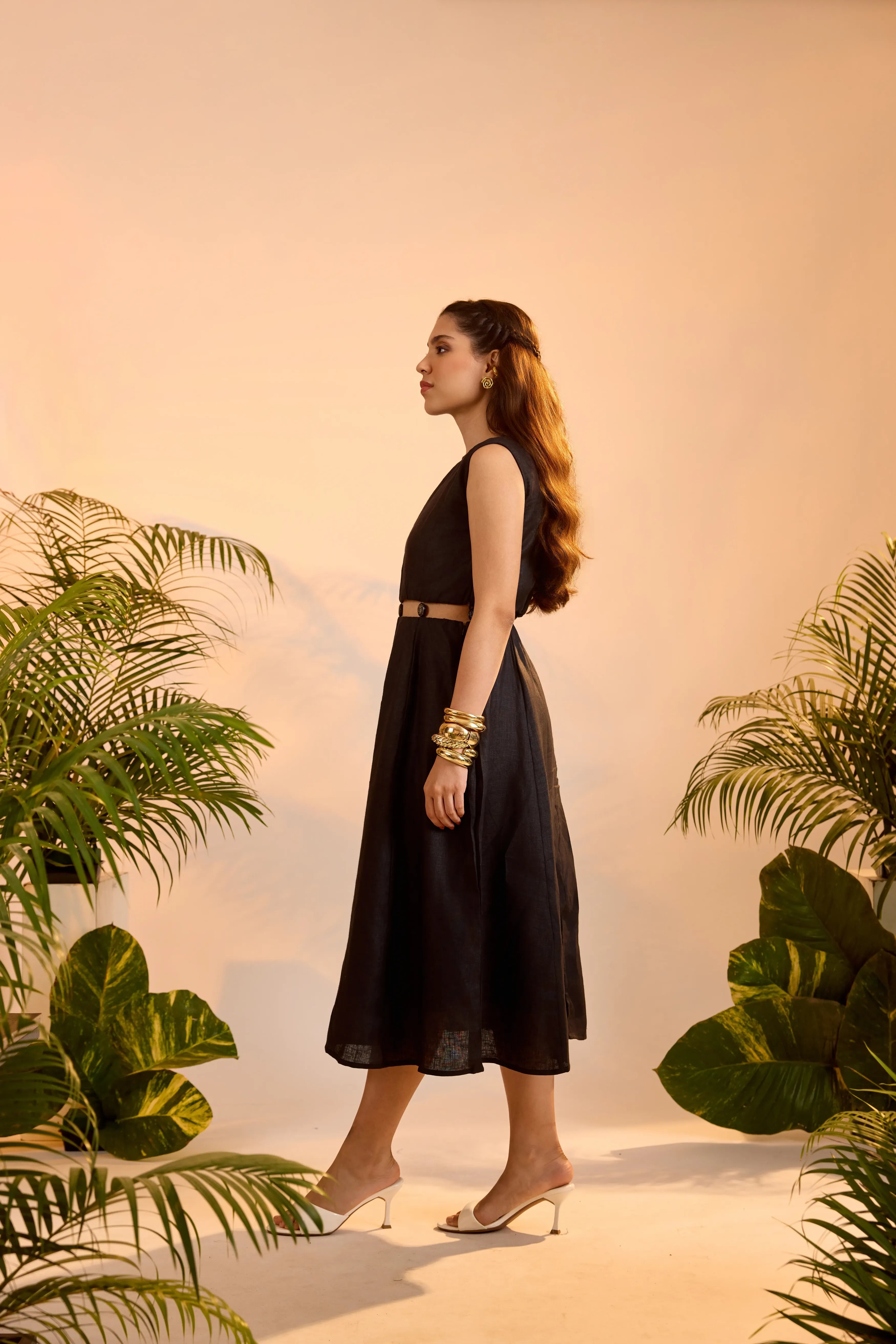 Lyla Dress Jet Black