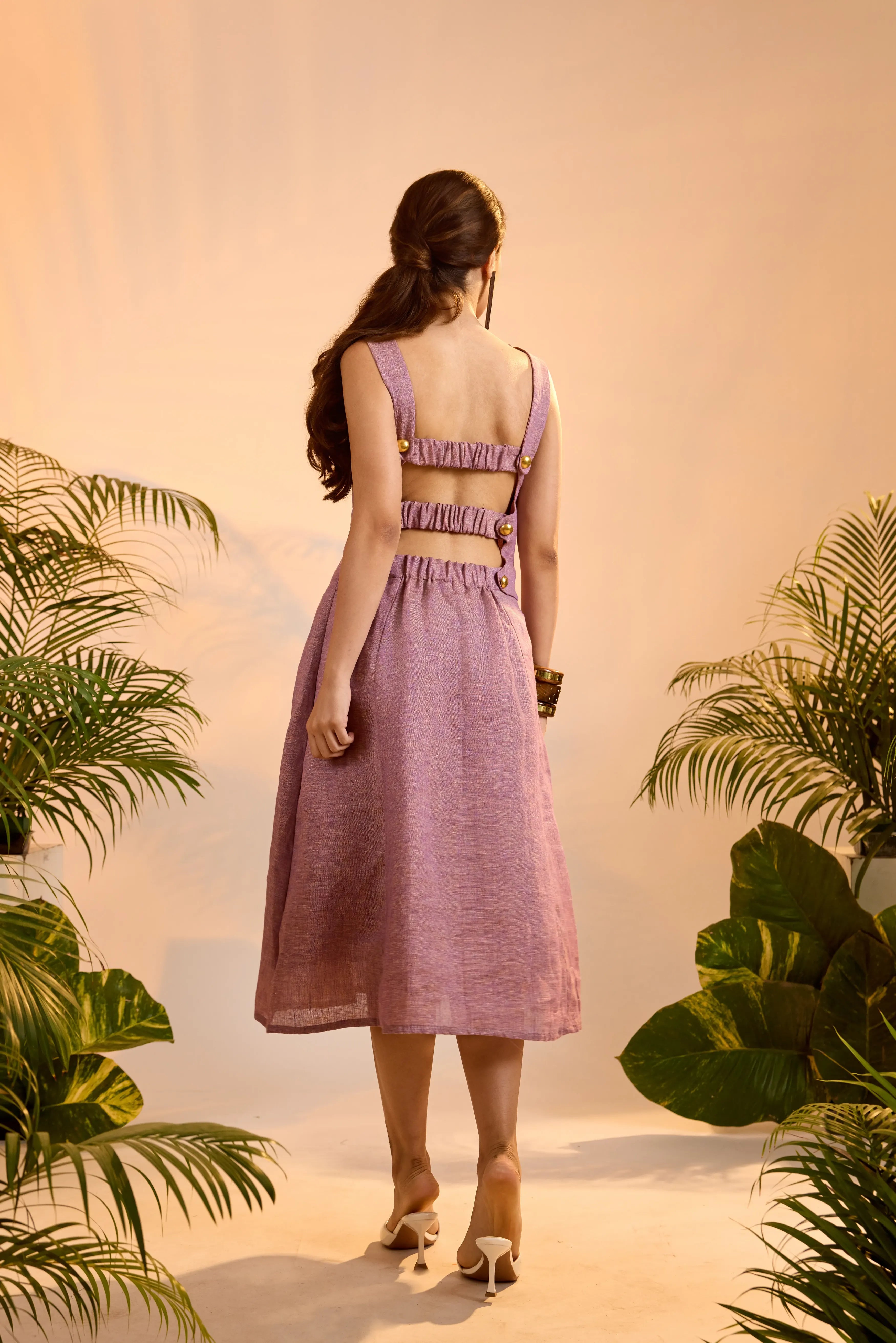 Mira Dress Sunwashed Lilac