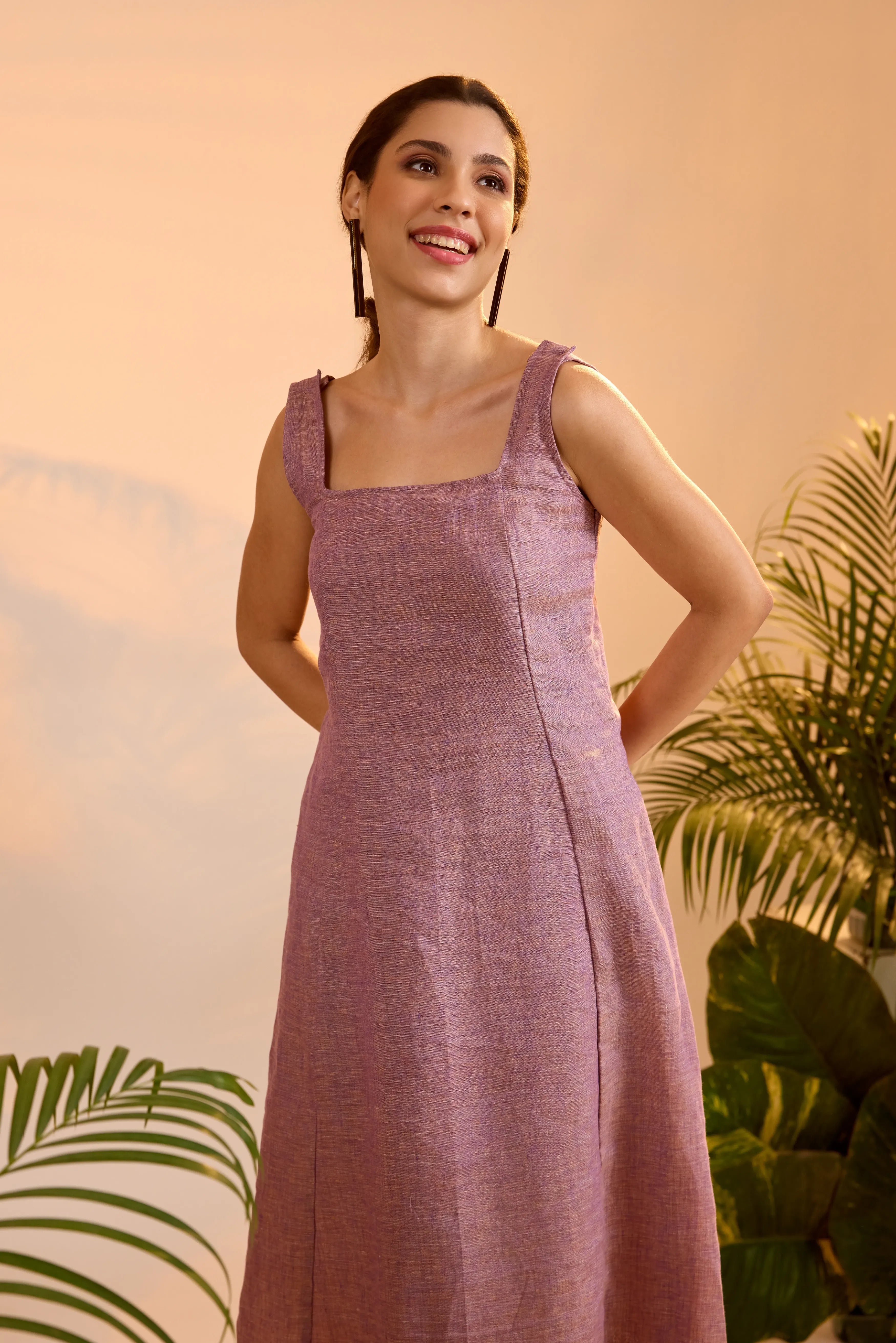 Mira Dress Sunwashed Lilac