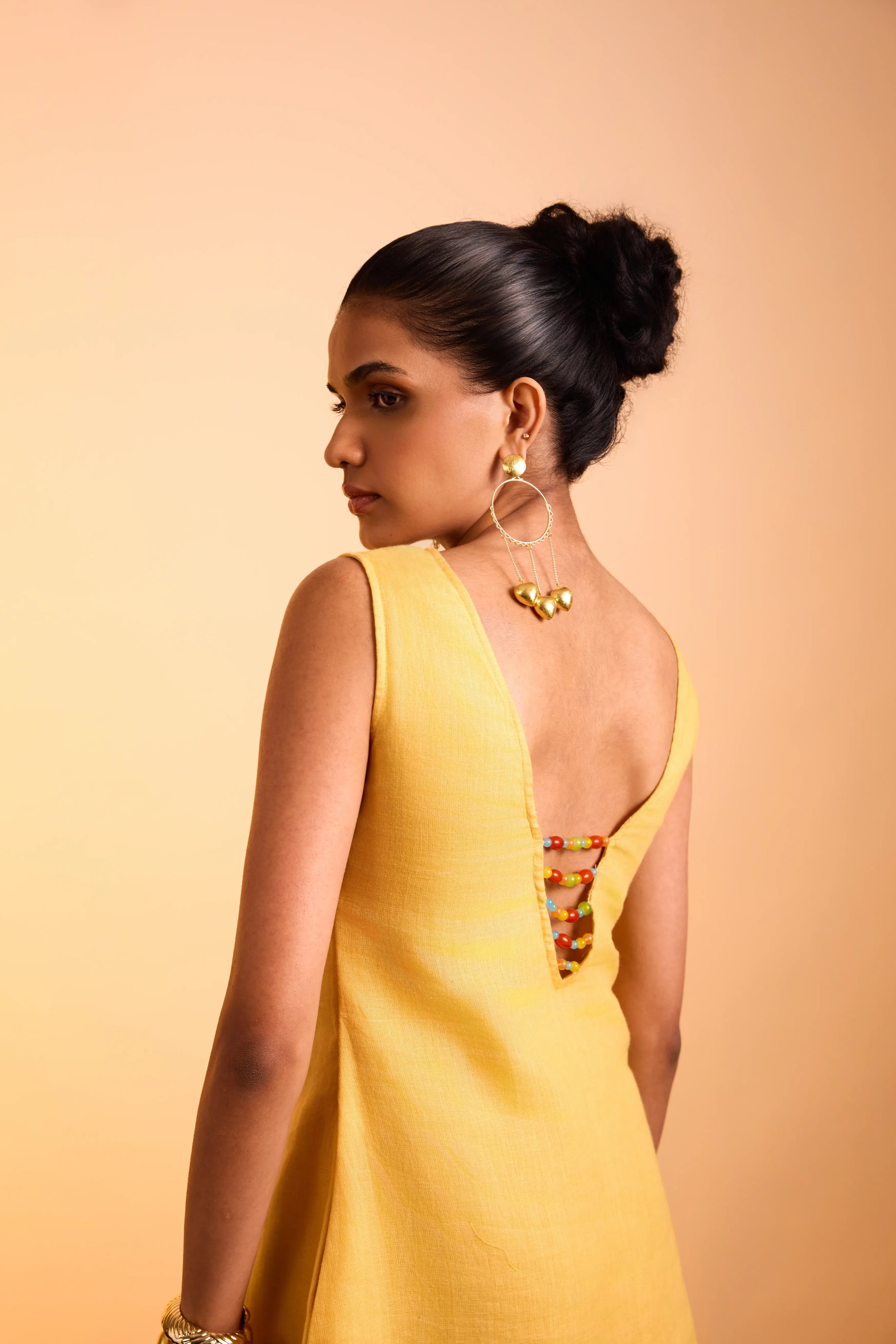 Tilda Dress Honey Mustard