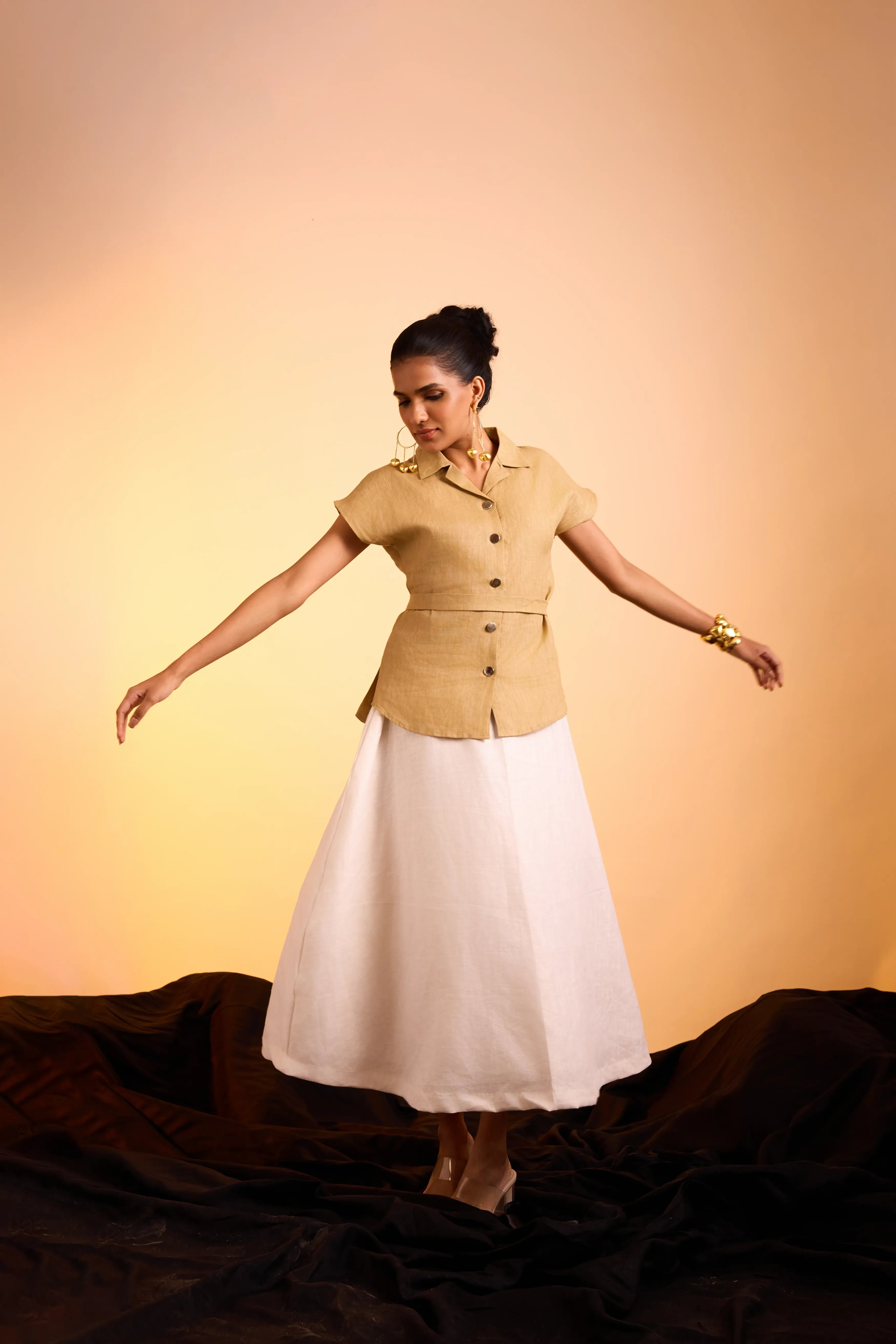 Selar Set Ecru Beige