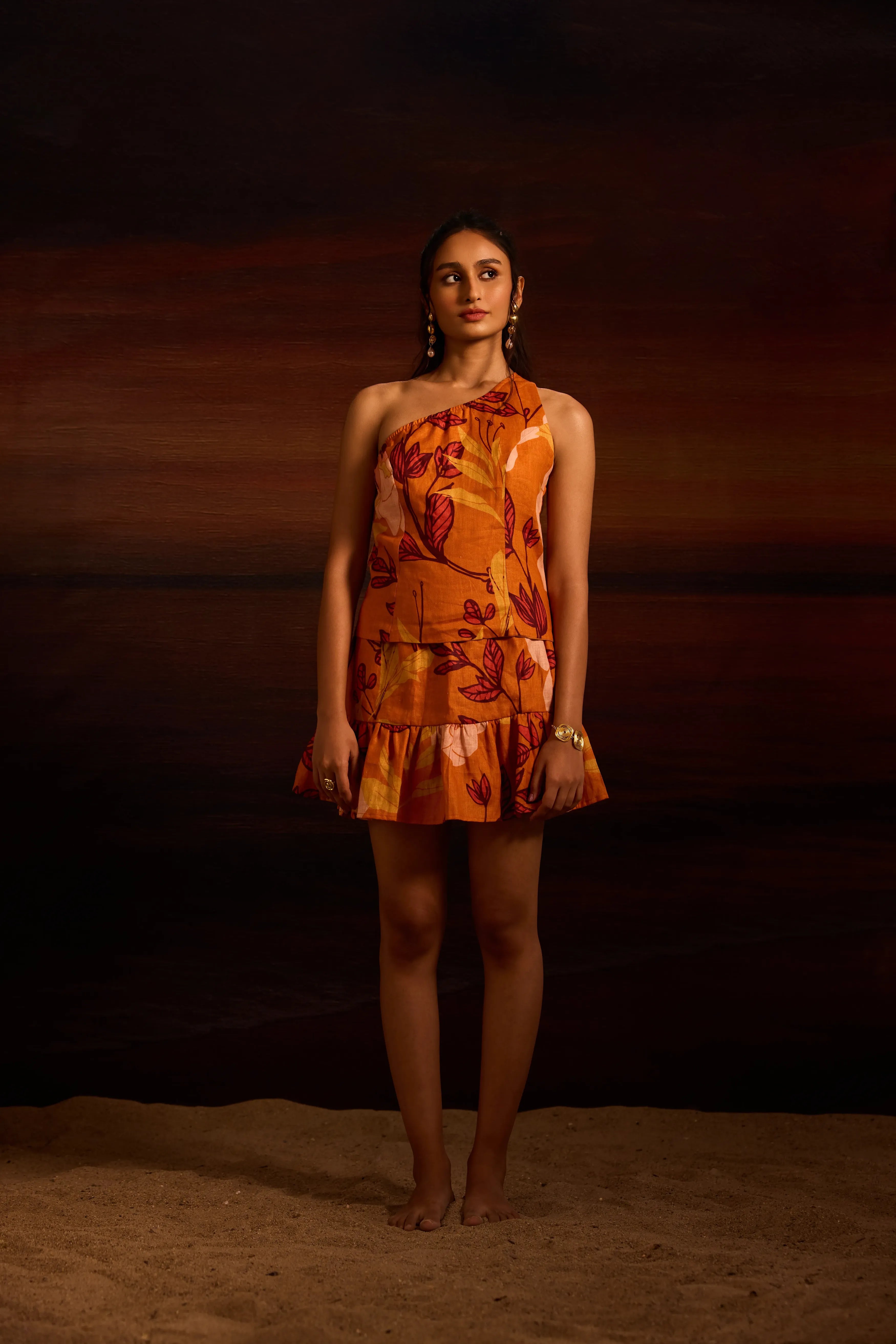 Kaia Set Saumon Orange