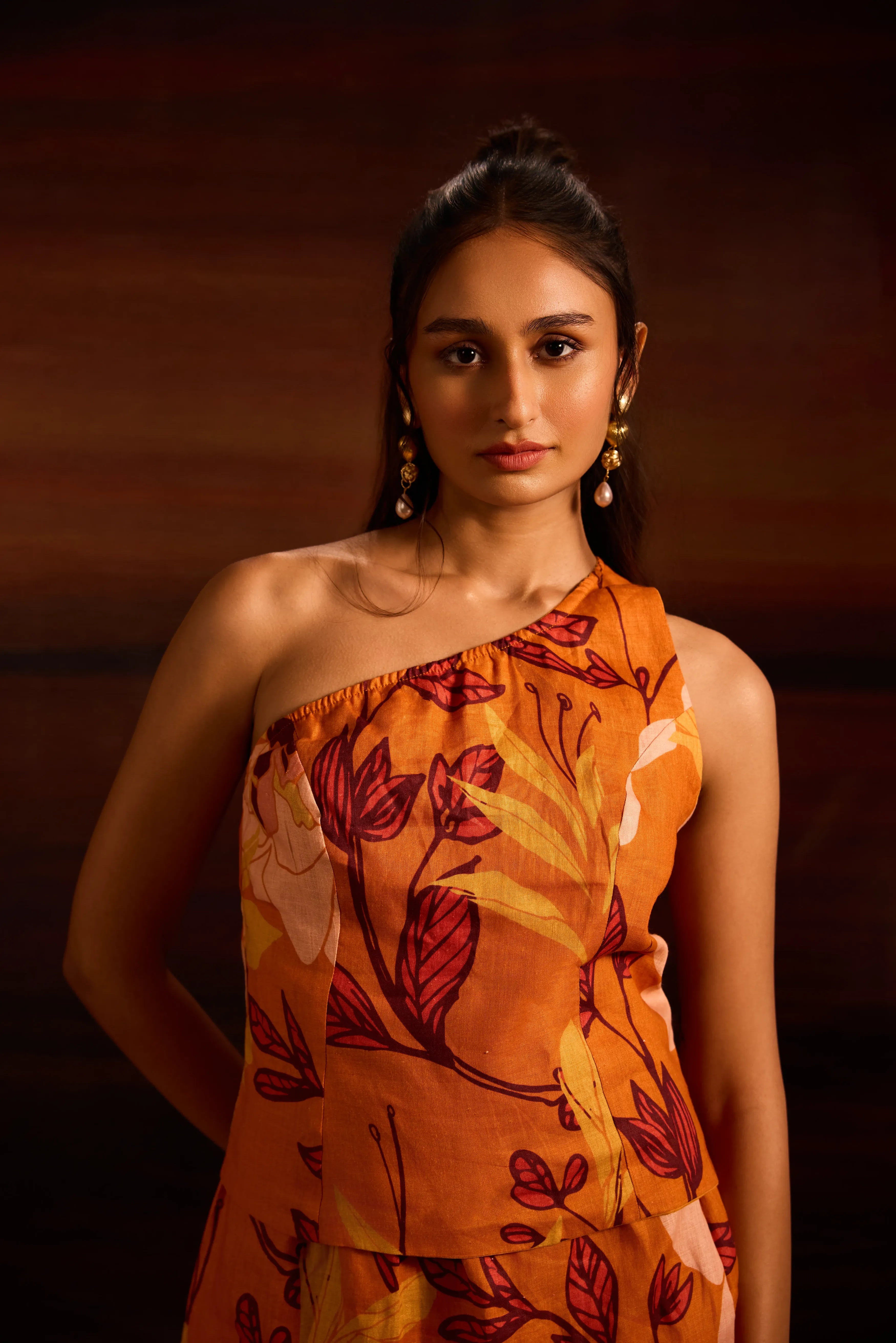 Kaia Set Saumon Orange