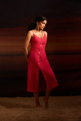 Esra Dress Fuchsia Pink