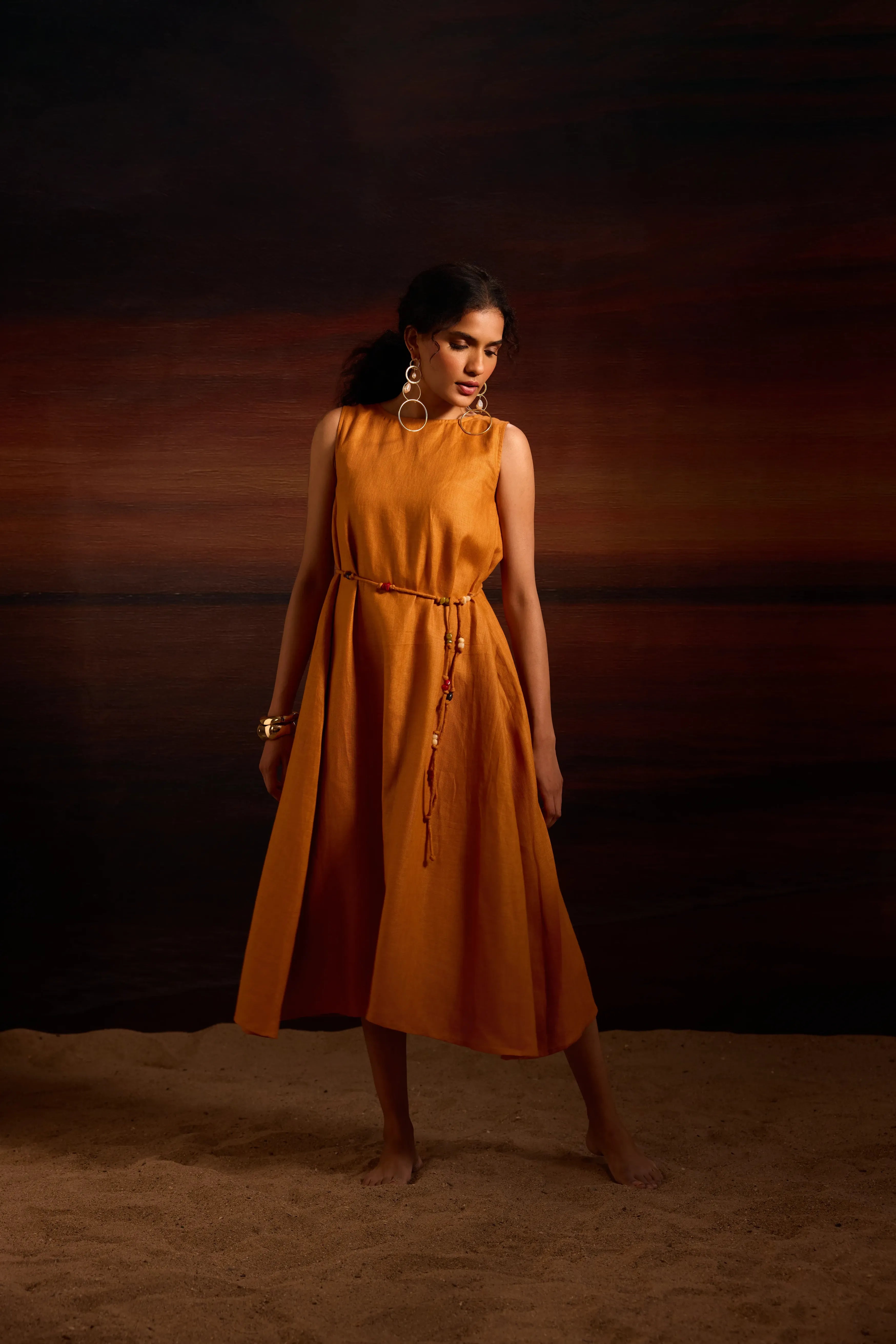 Sira Dress Cyprus Copper