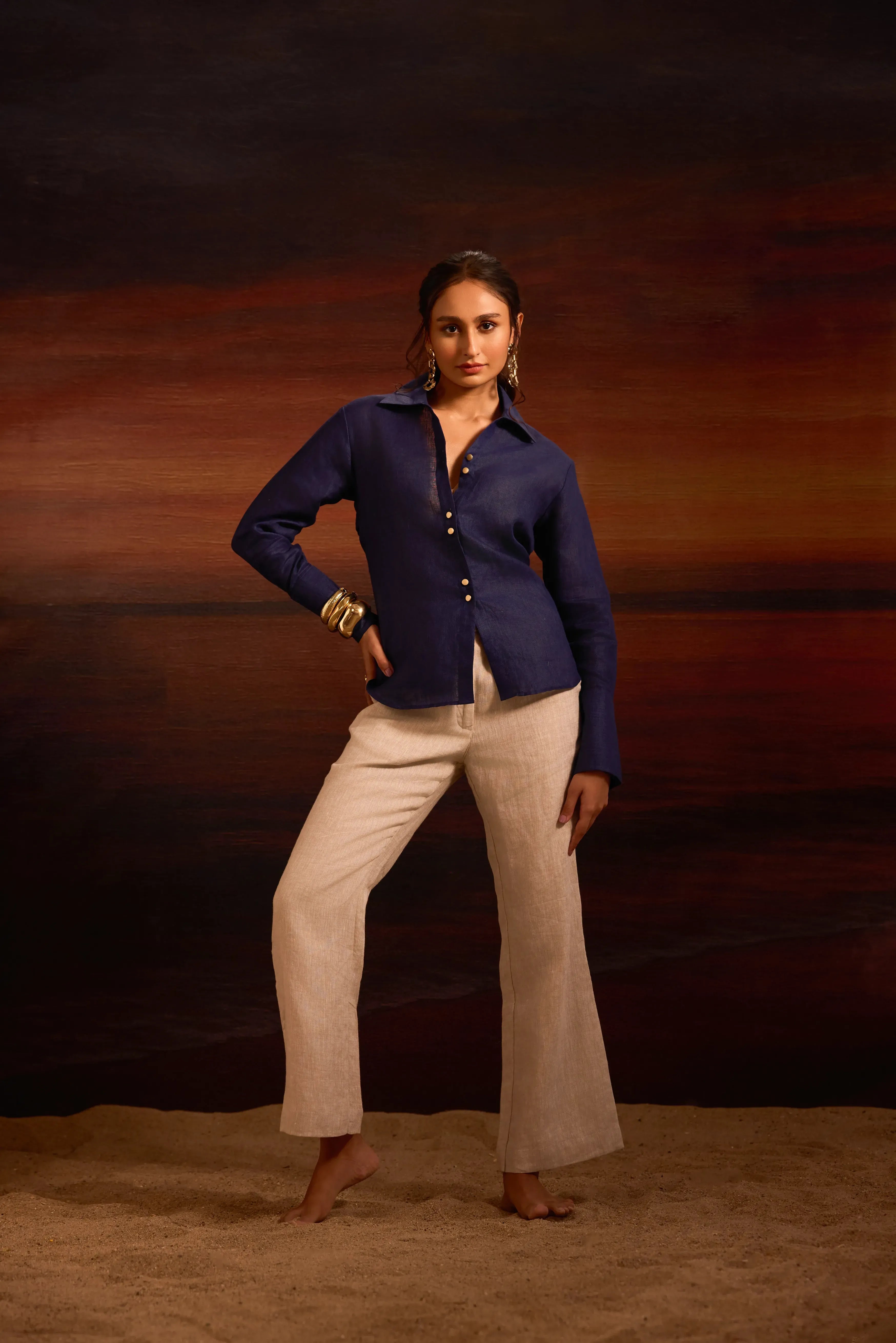 Nysa Set Carbon Blue