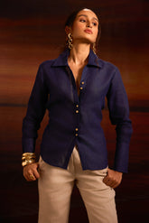 Nysa Set Carbon Blue