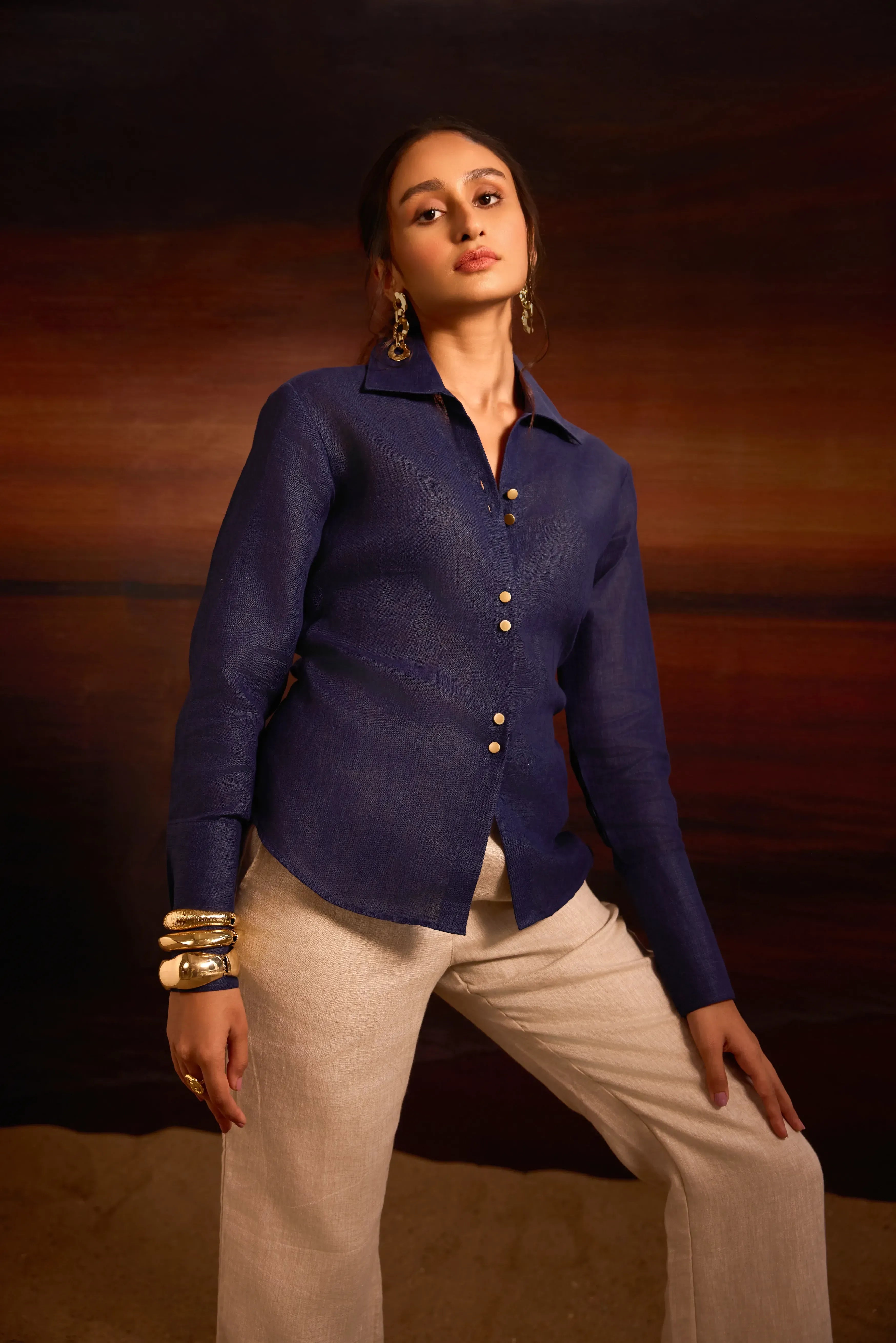 Nysa Set Carbon Blue