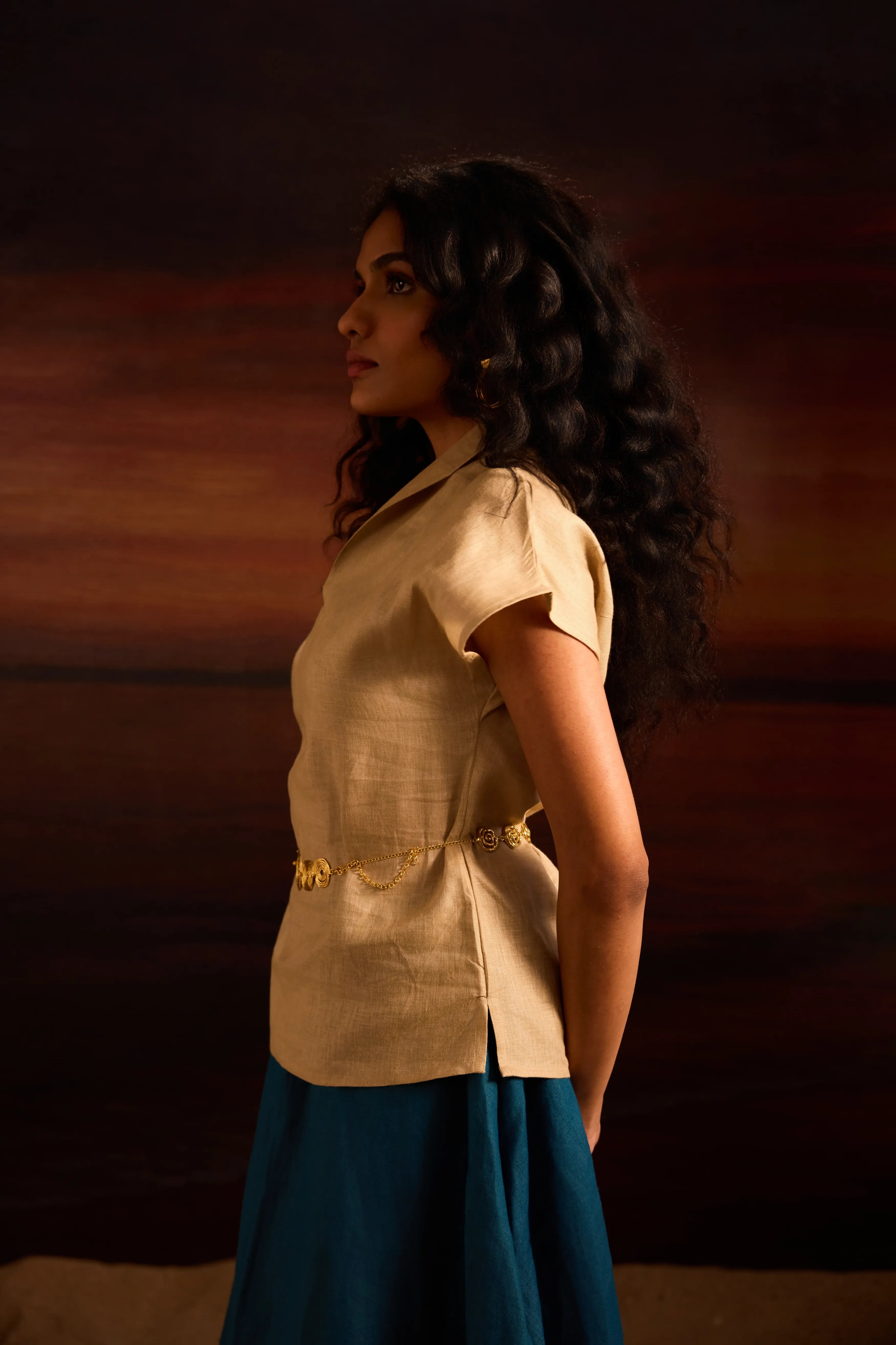 Maelis Set Raw Linen