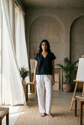 Nolana Top Jet Black