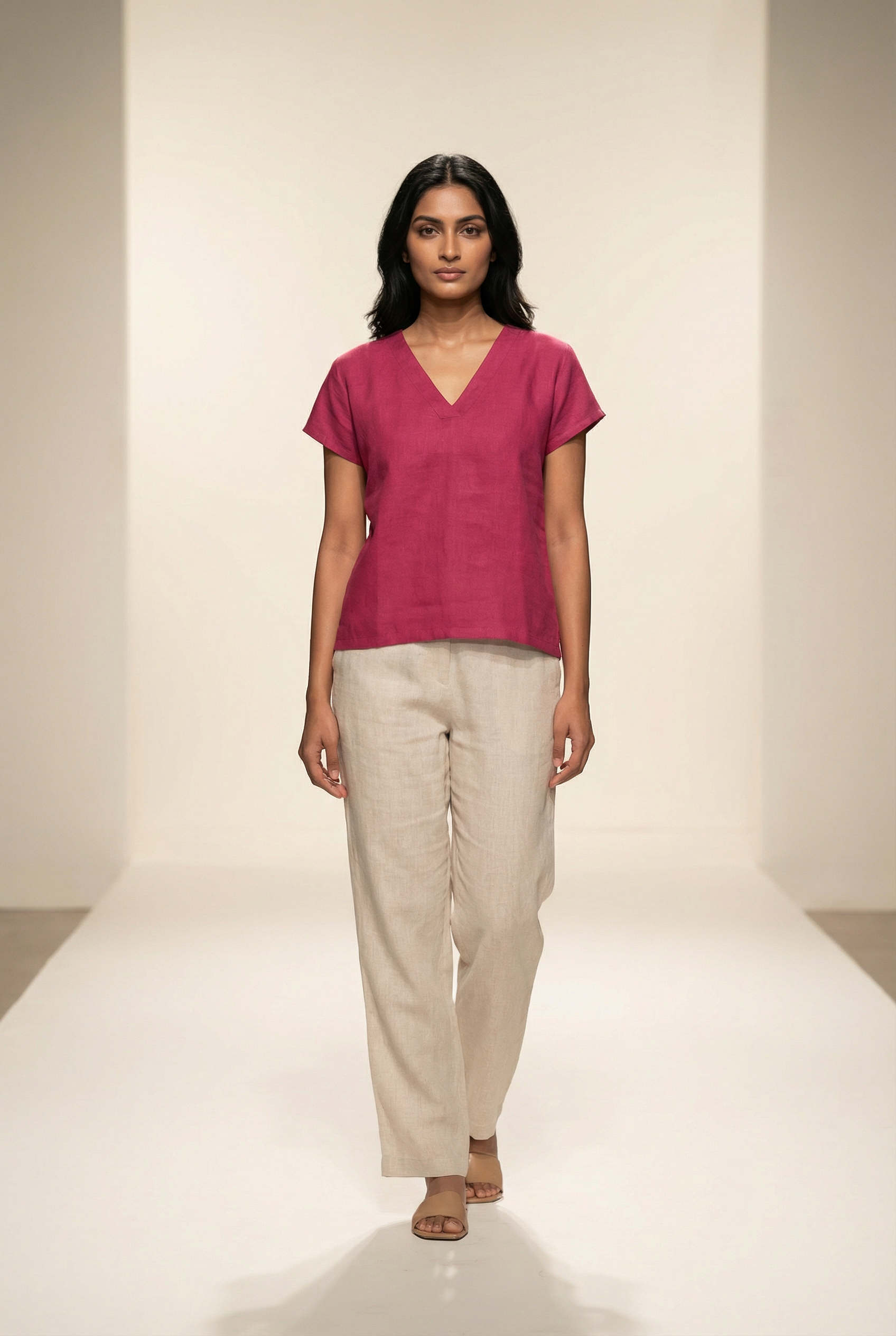 Nolana Top Fuchsia Pink