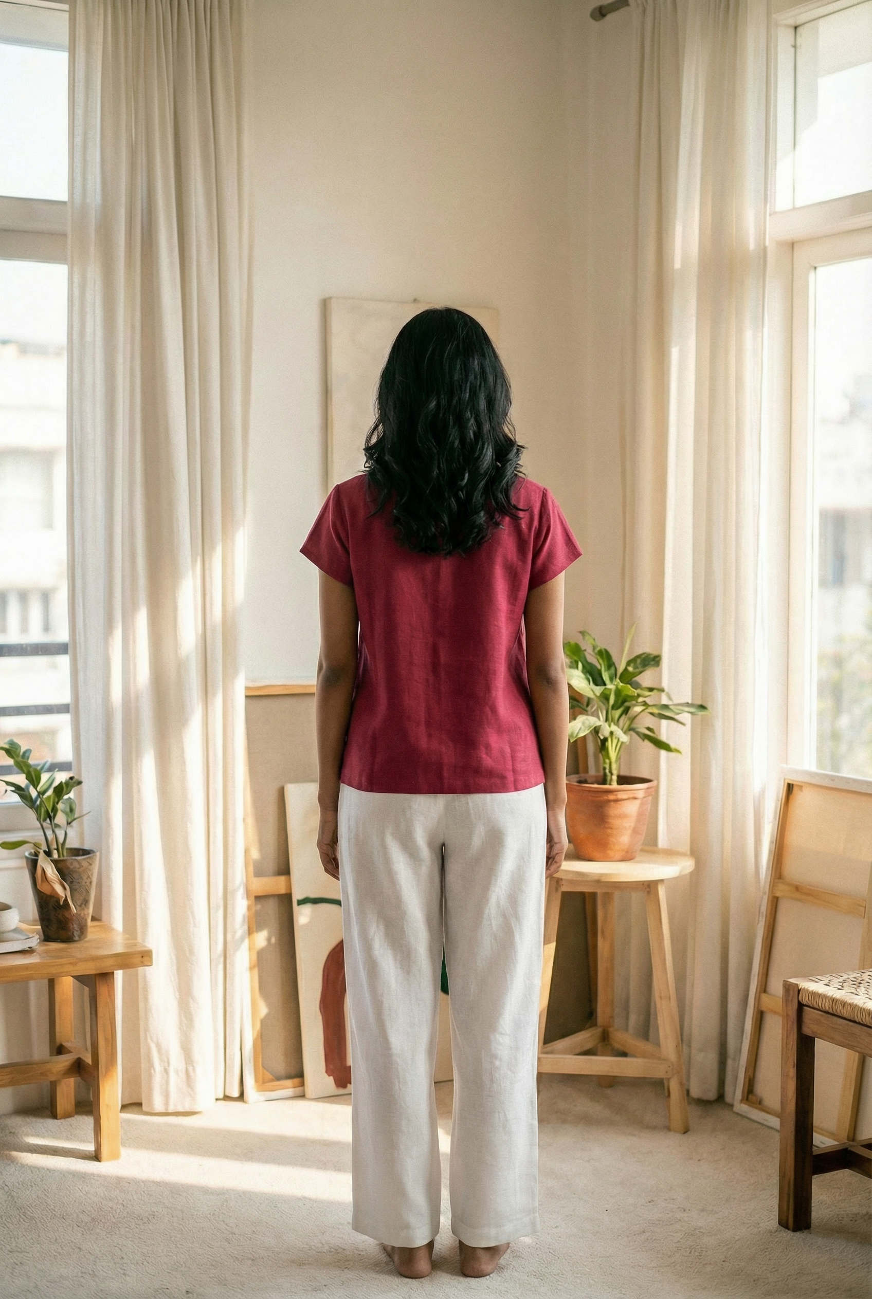 Nolana Top Fuchsia Pink
