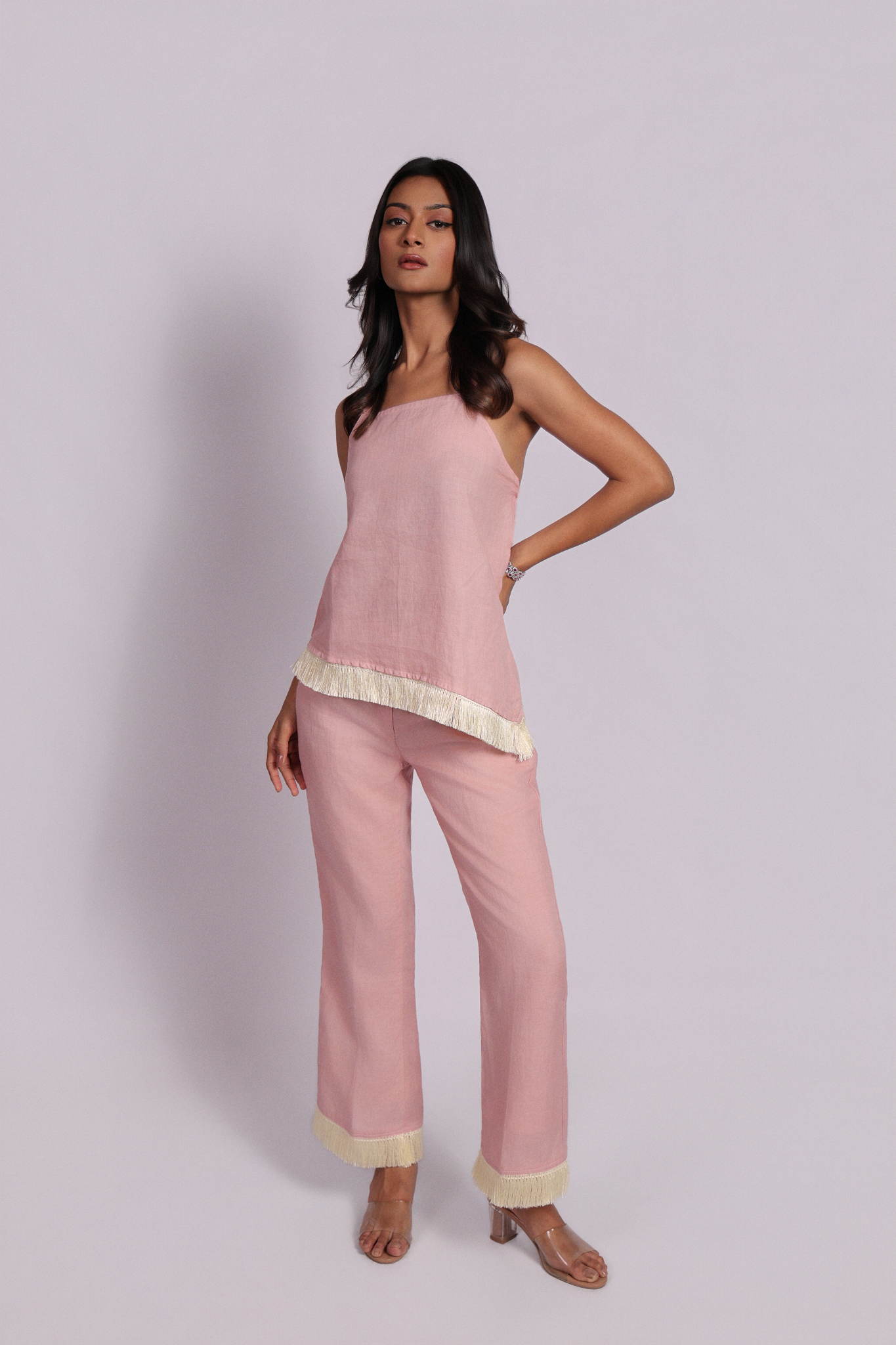 Aria Top Powder Pink