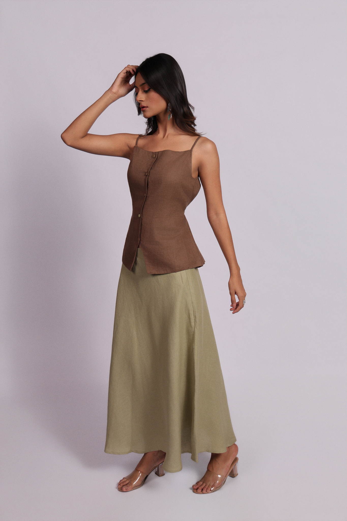 Tulum Skirt Soft Olive
