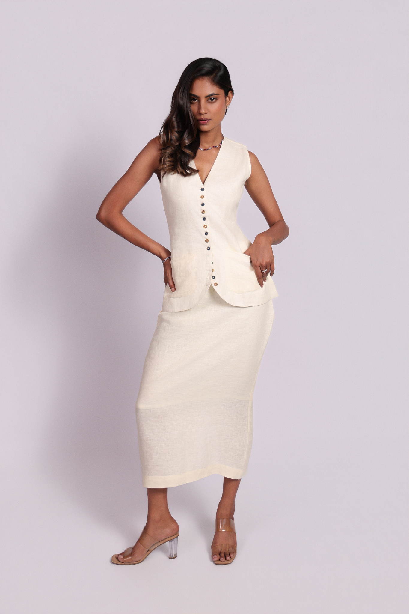 Alana Skirt Butter Yellow