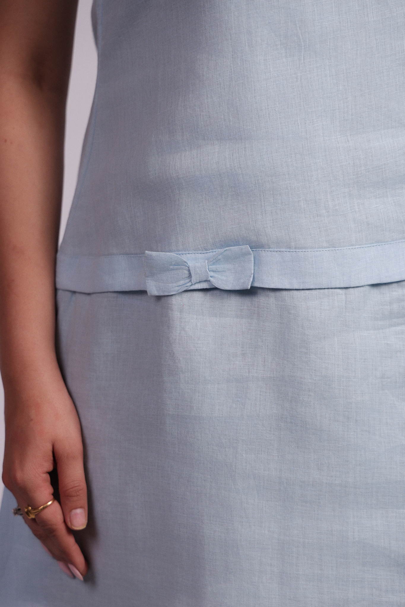 Amal Dress Sky Blue