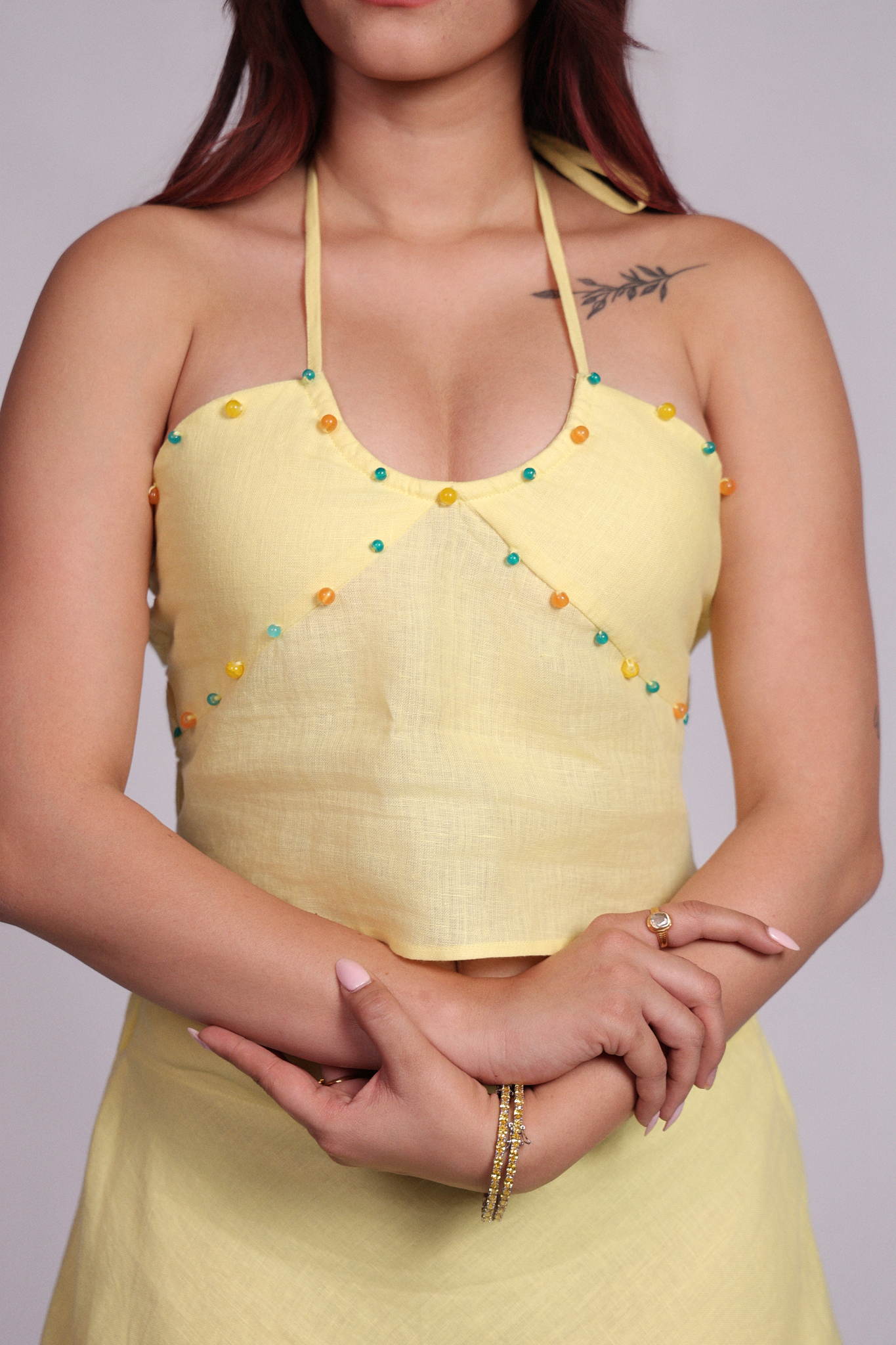 Tulum Top Lemon Yellow