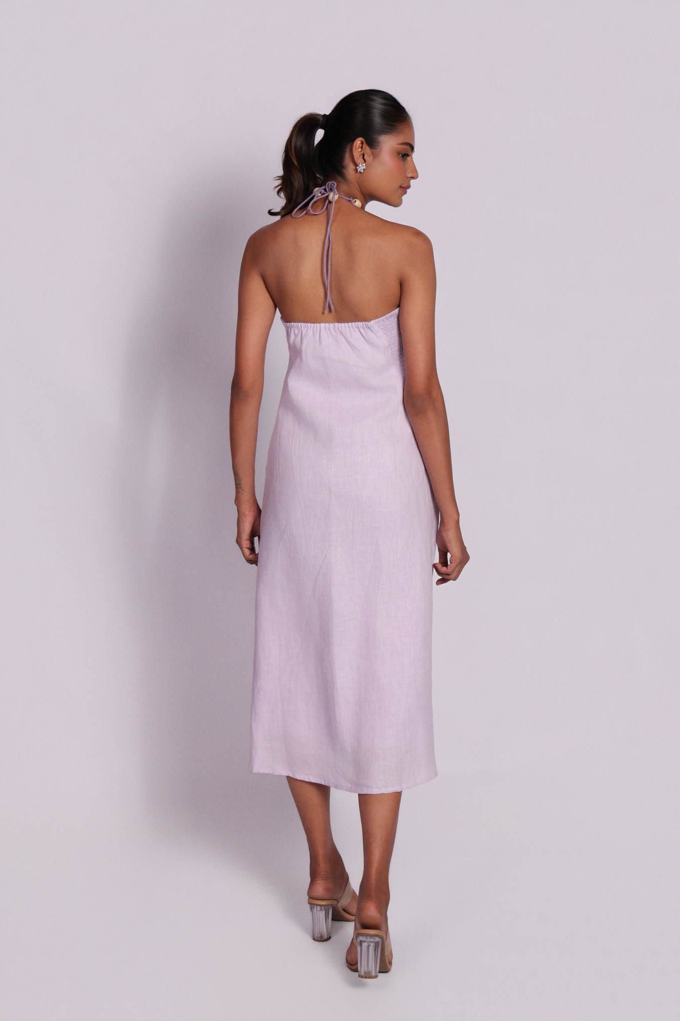 Moana Dress Smoky Lilac