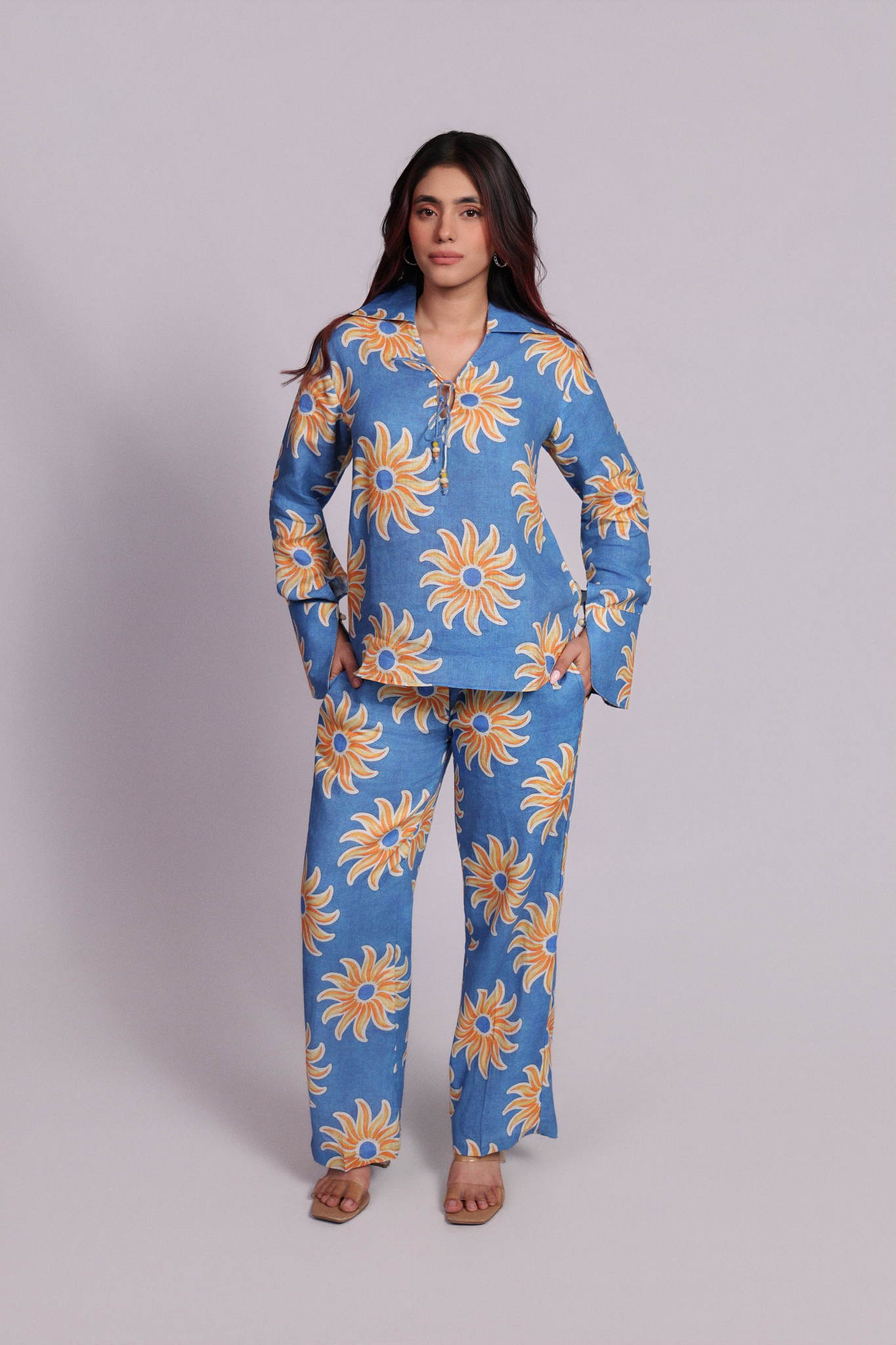 Aster Pants Solar Bloom