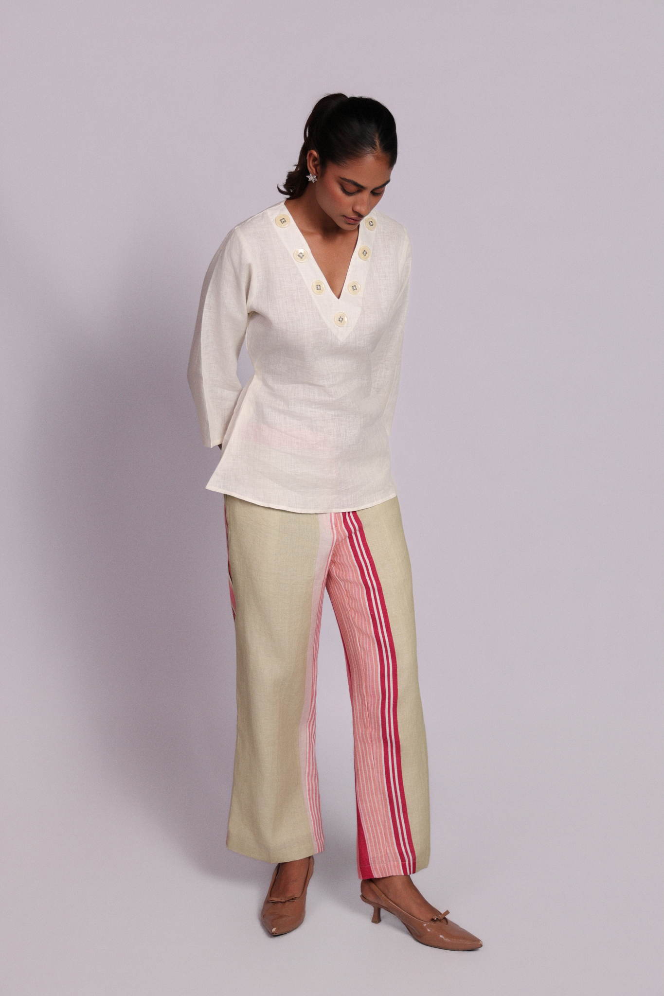 Aster Pants Garden Stripes