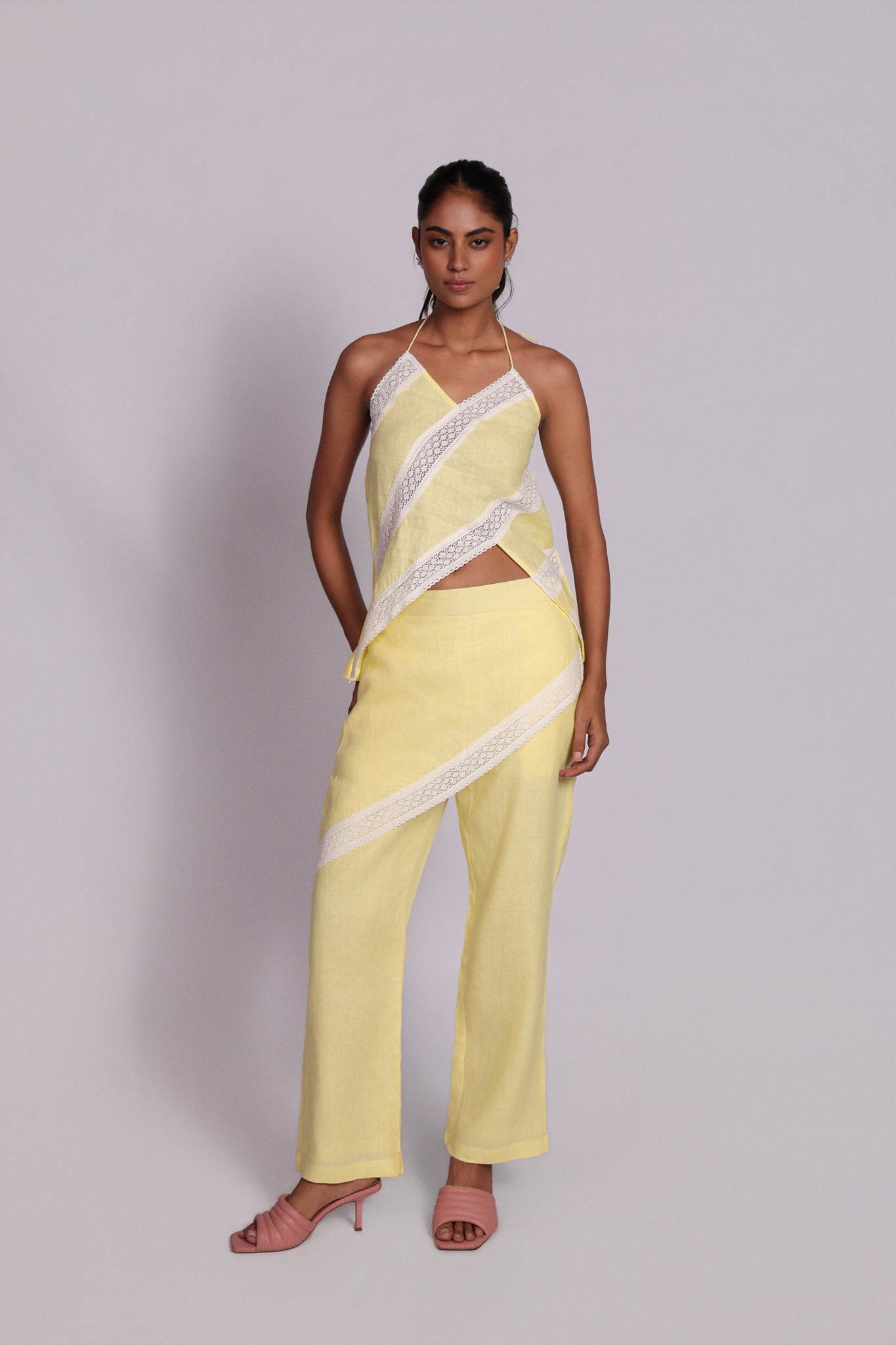 Sol Pants Lemon Yellow