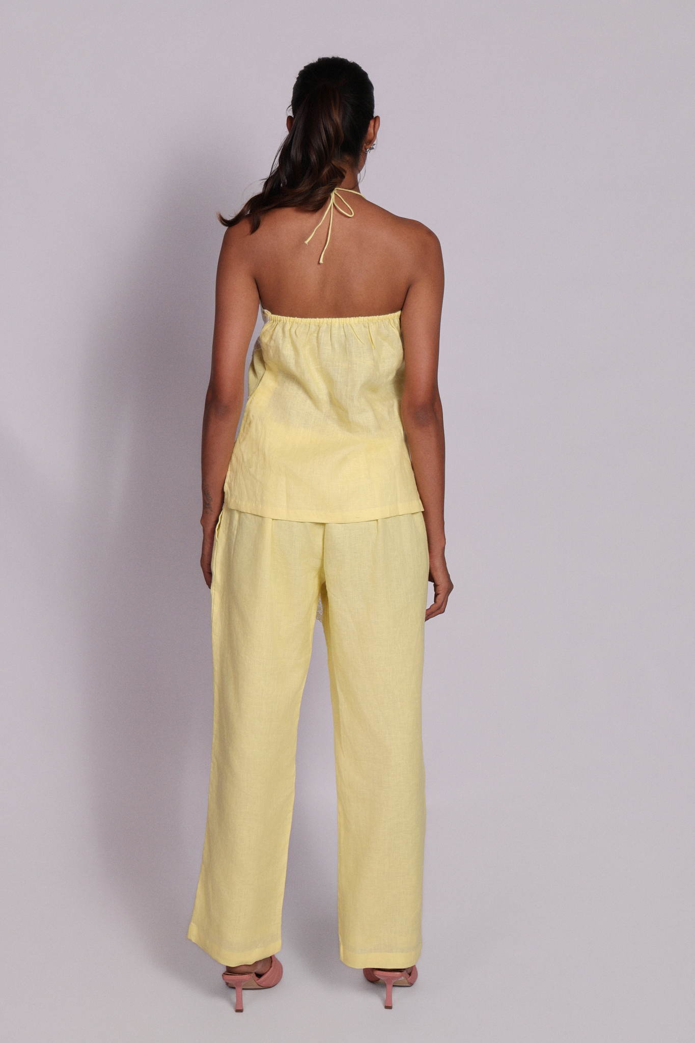 Sol Pants Lemon Yellow