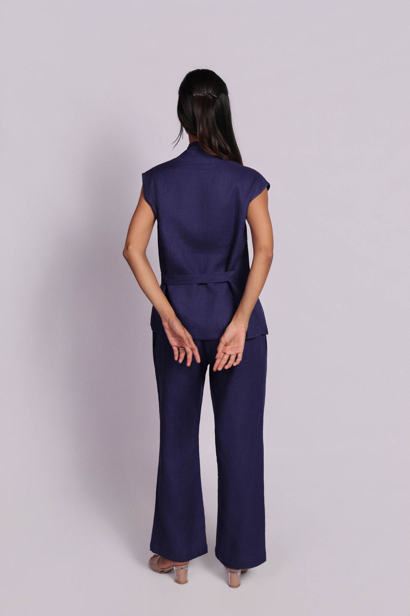 Alora Vest Carbon Blue