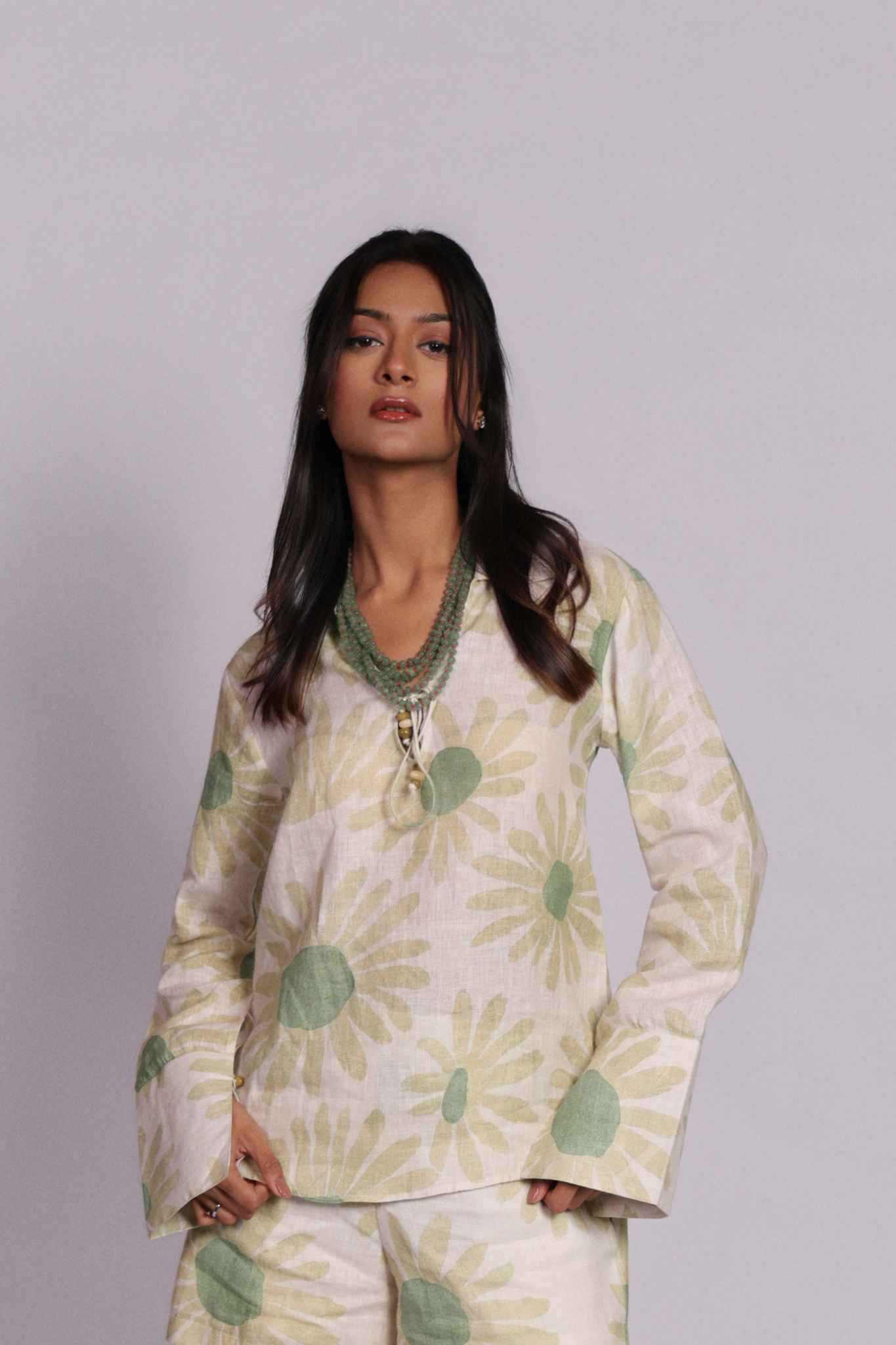 Oasis Shirt Green Meadow