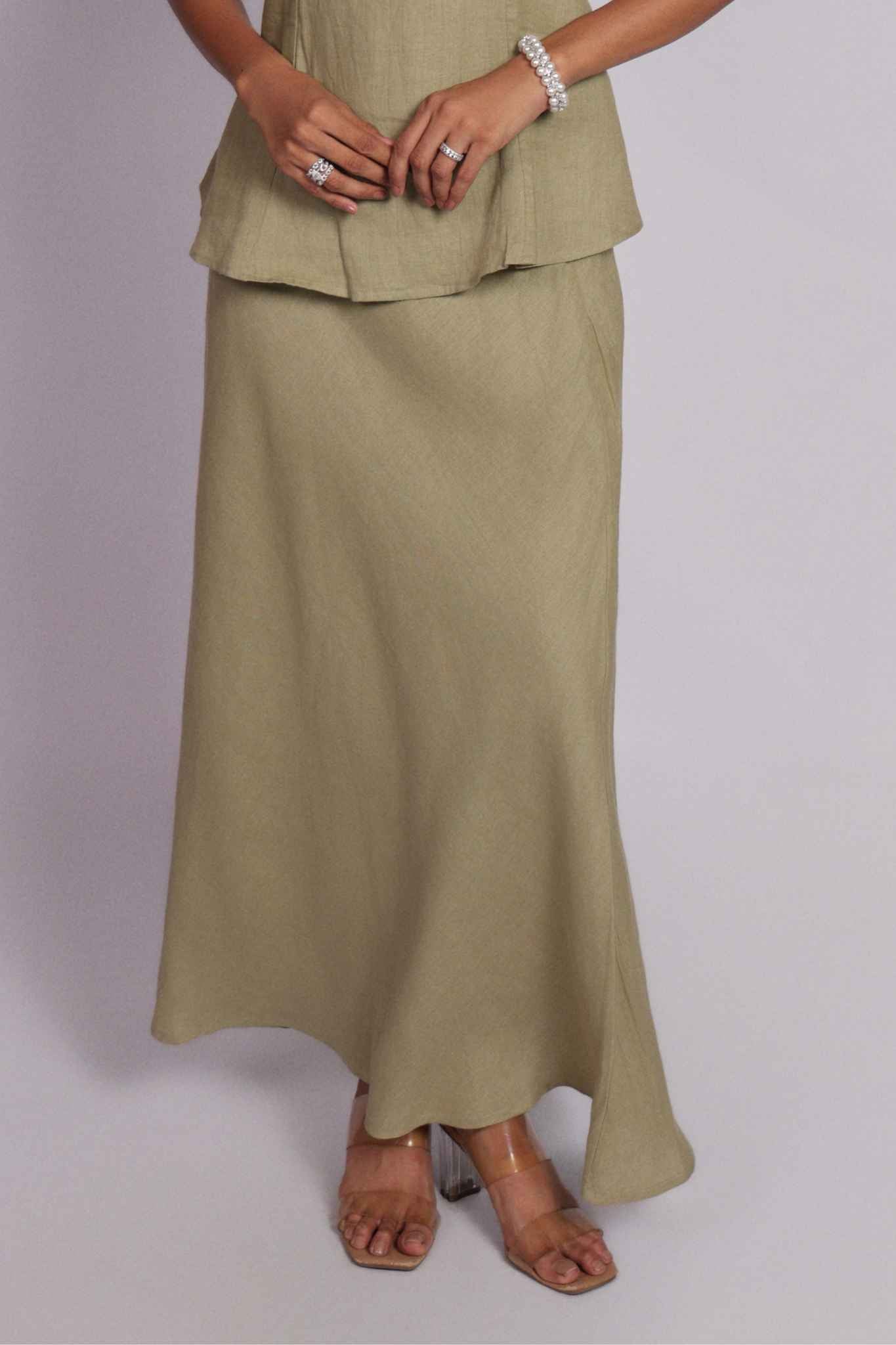 Ana Skirt Soft Olive