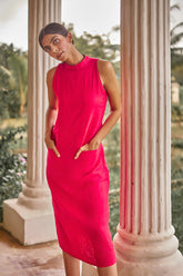 Willow Dress Fuchsia Pink
