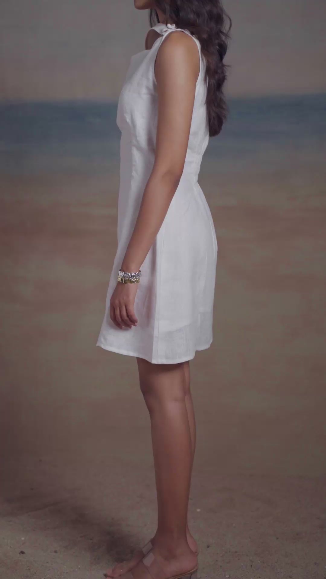 Nova Dress Whipped Cream