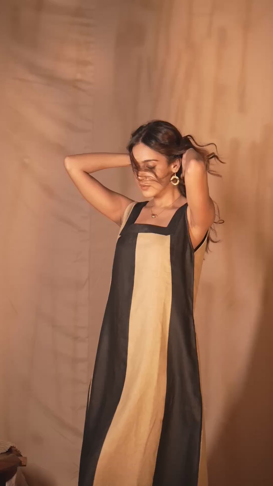 Aurora Dress Ecru Beige