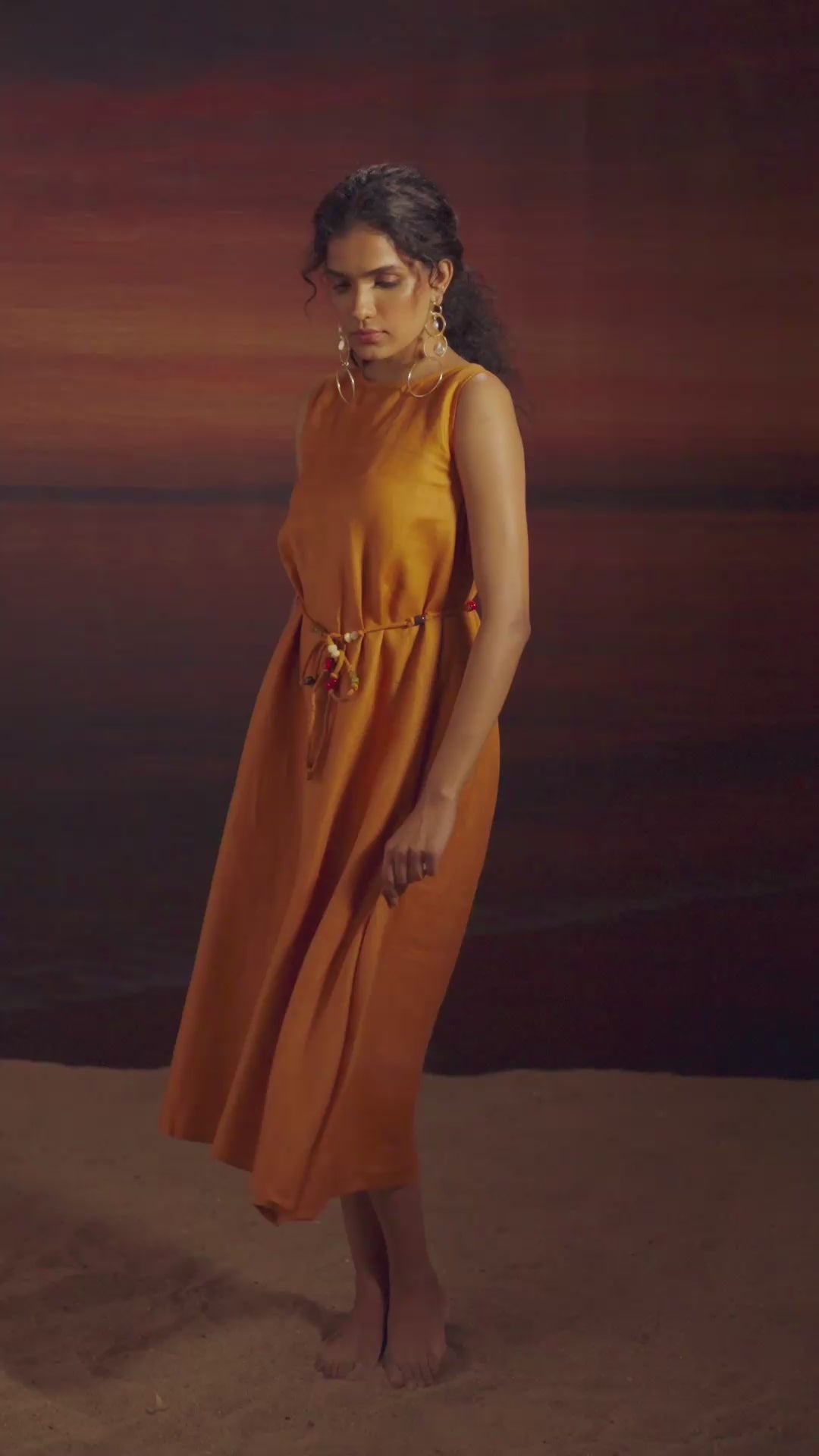 Sira Dress Cyprus Copper