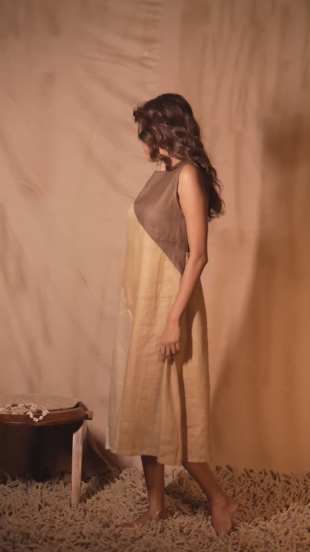 Olvera Dress Neutrals