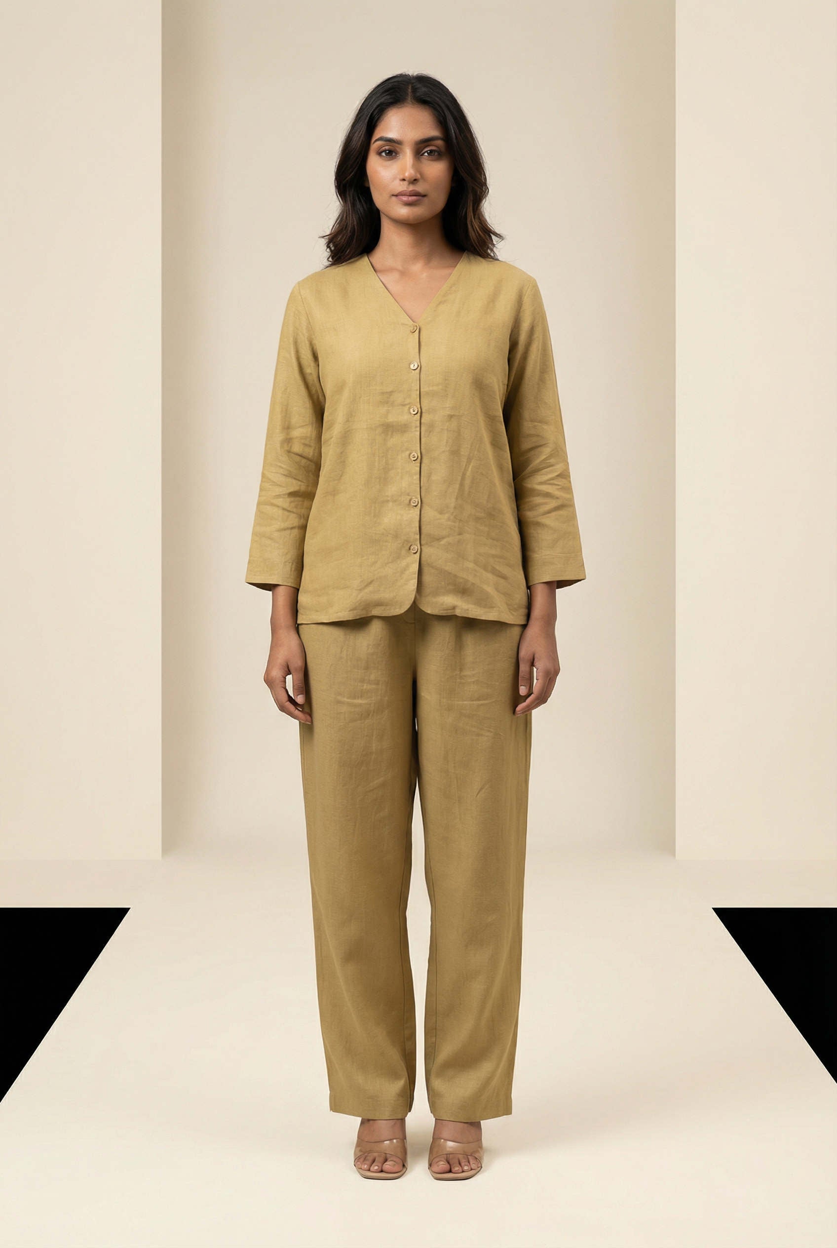 Figueroa Top Ecru Beige