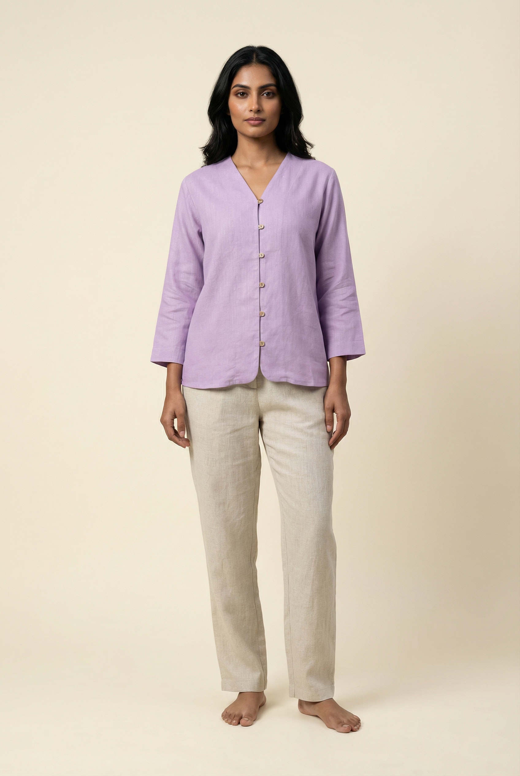 Figueroa Top Smoky Lilac