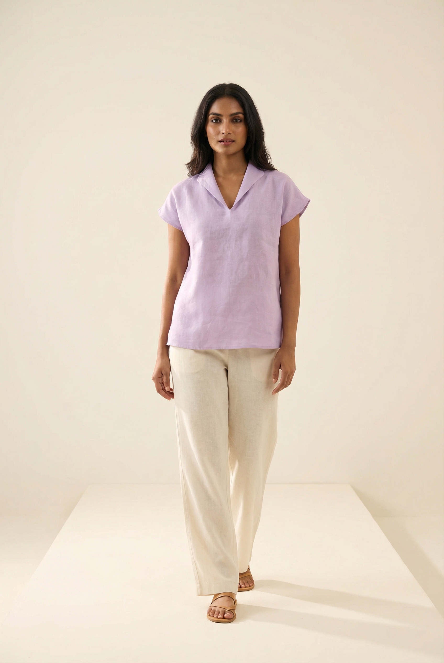 Maelis Top Smoky Lilac