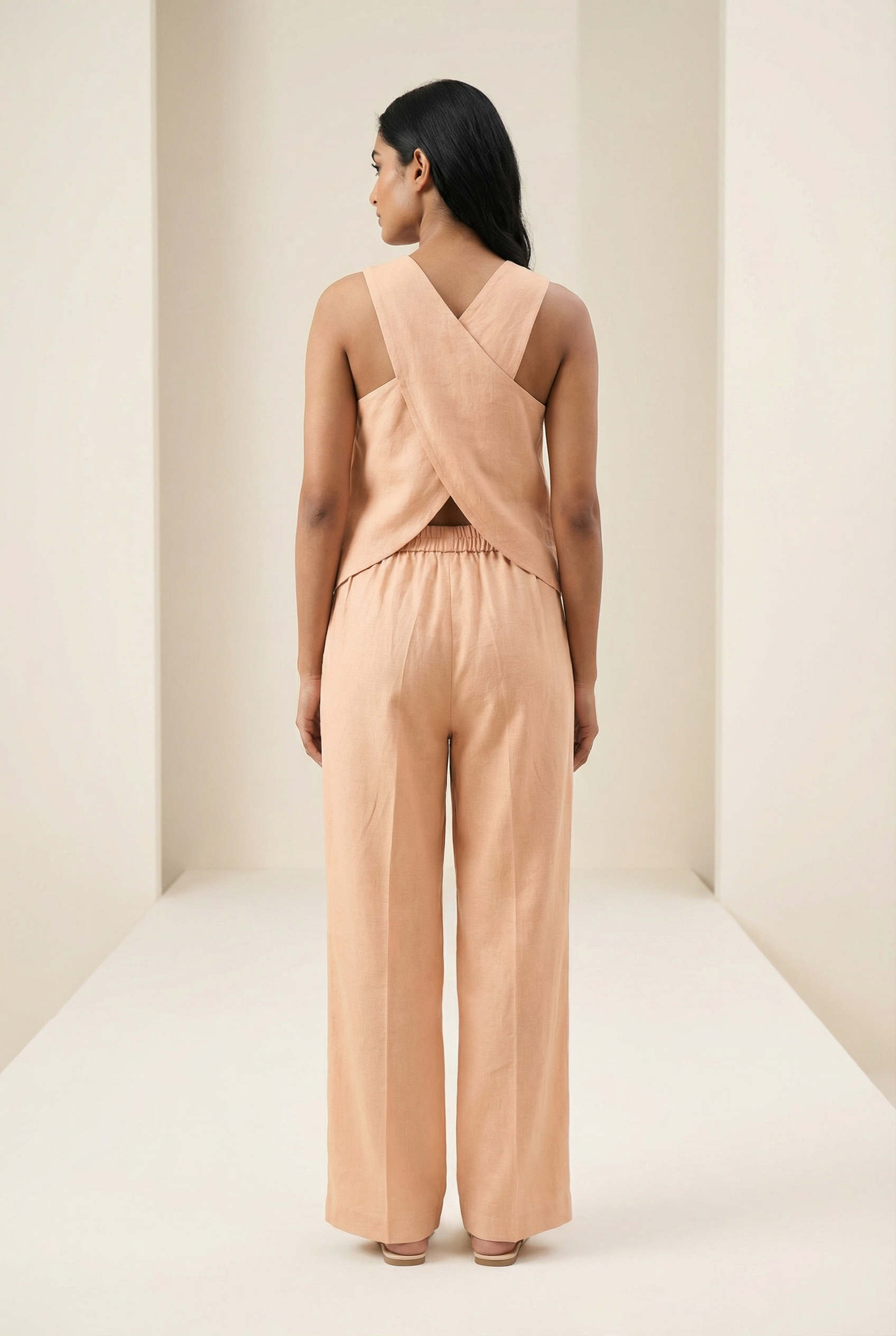 Maisie Top Rose Peach