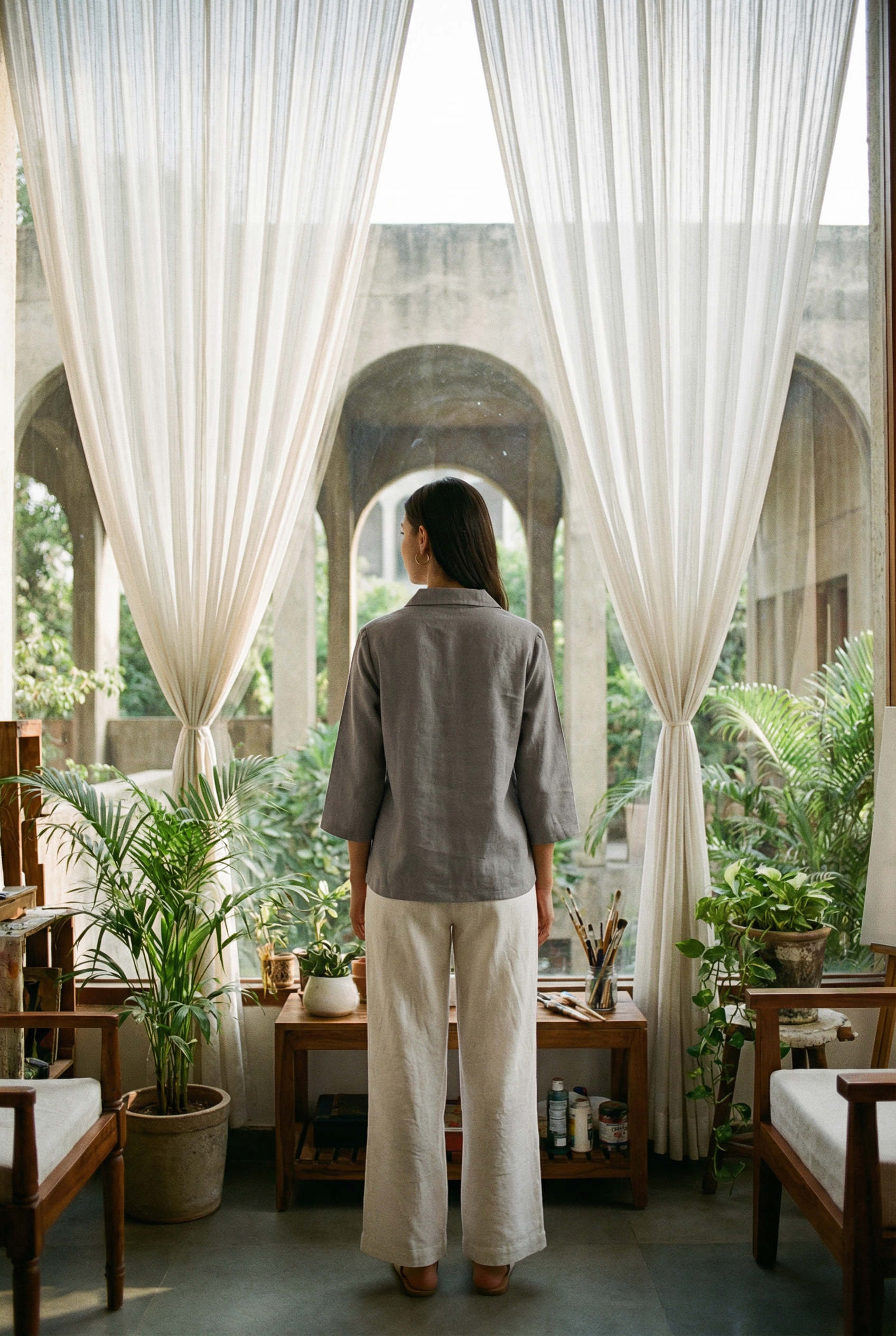 Laelia Shirt Cloud Grey